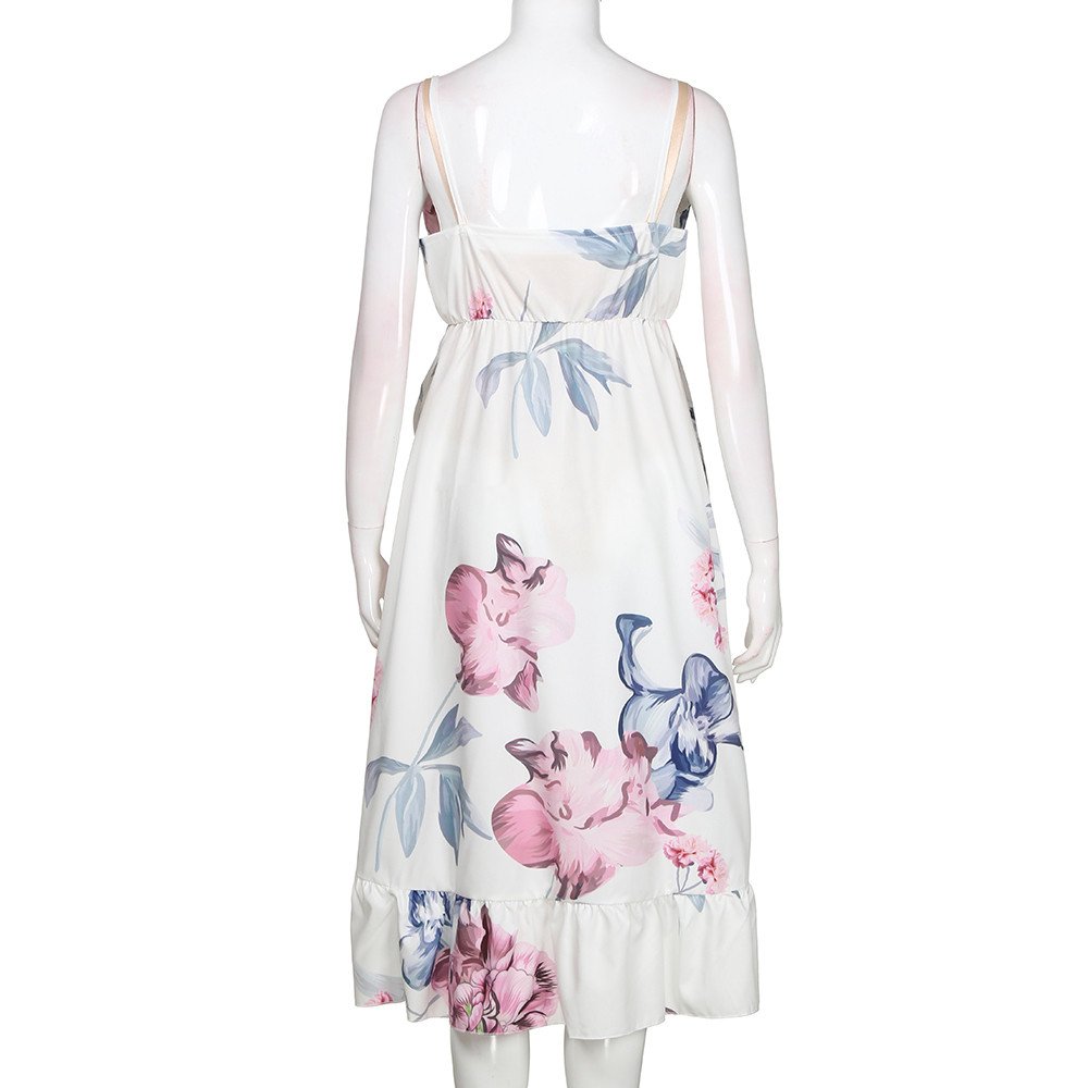 Floral Maternity Dress for Women - Elegant Ruffle Pregnant Dress for Baby Shower, Maternity Photoshoot & Casual Wear | Comfortable Pregnancy Clothes for Special Occasions