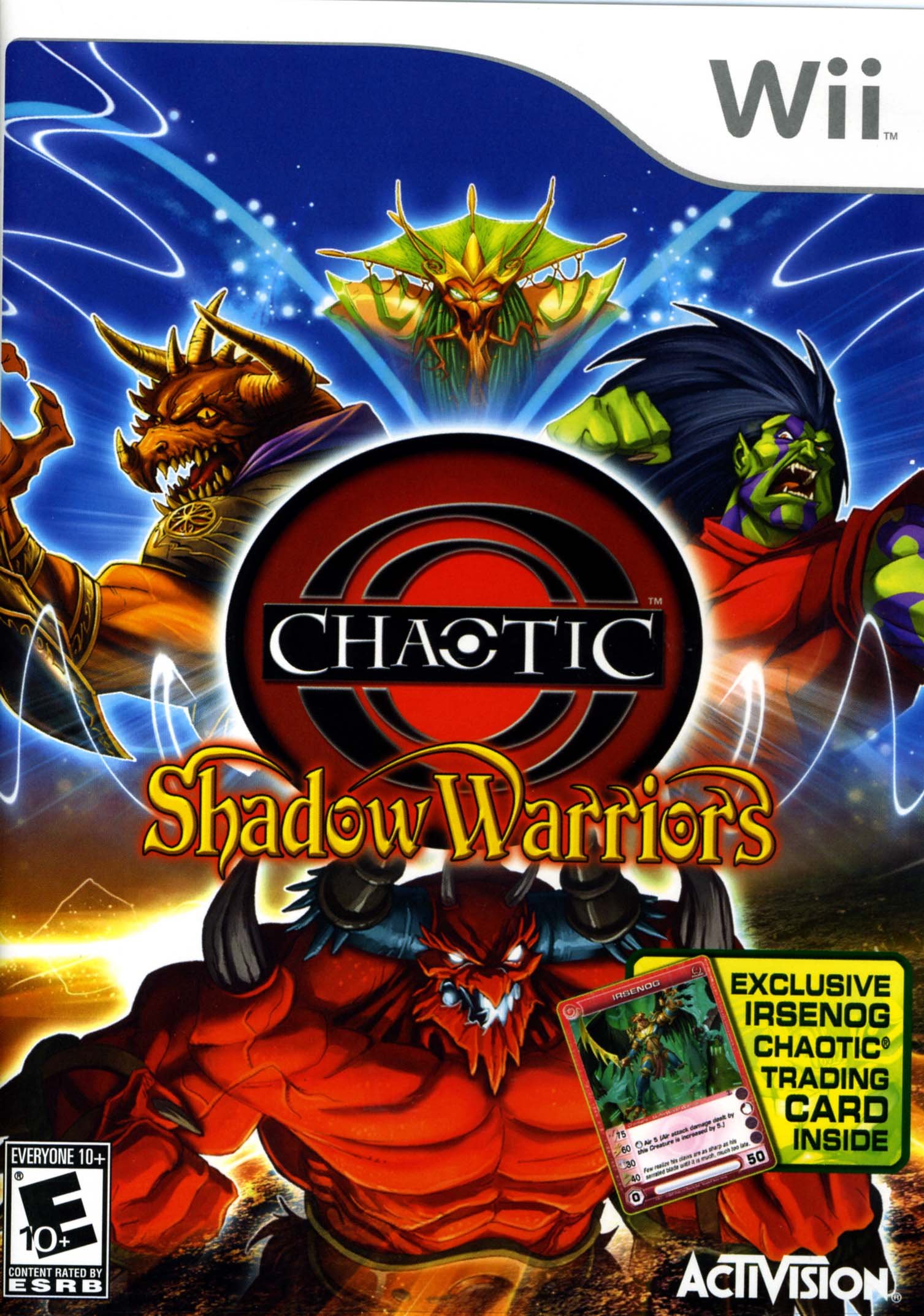 Chaotic Trading Card Game for Nintendo Wii - Battle & Collect Cards for Epic Gaming Fun - Perfect for Family Game Nights & Competitive Play