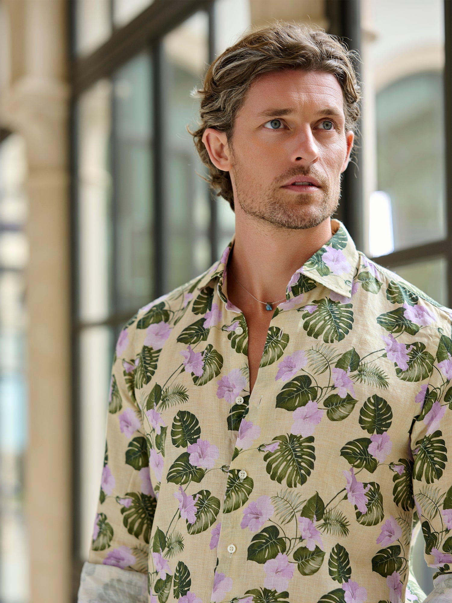 Premium Fiji Linen Shirt for Men - Breathable & Lightweight Summer Casual Wear - Perfect for Beach Vacations, Outdoor Events & Tropical Getaways