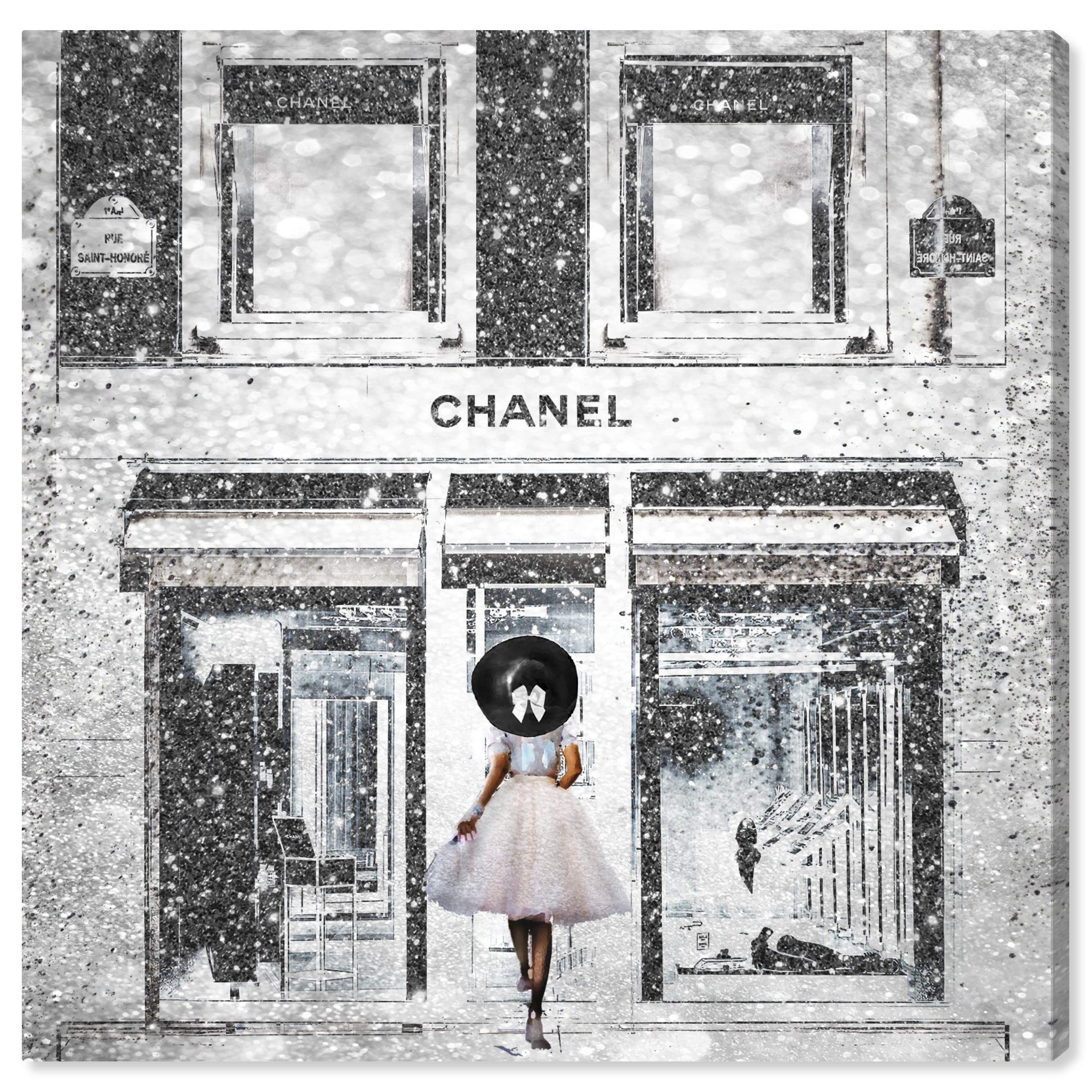 Queen of the Store Caramel Wall Art Canvas Print - Fashion & Glam Home Decor for Living Room, Bedroom & Office