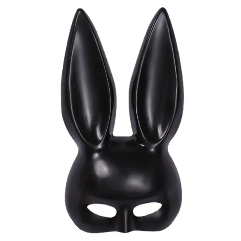Unisex Bunny Mask for Halloween Party - Cute Rabbit Costume Accessory for Men & Women - Perfect for Cosplay, Costume Parties, and Festive Celebrations
