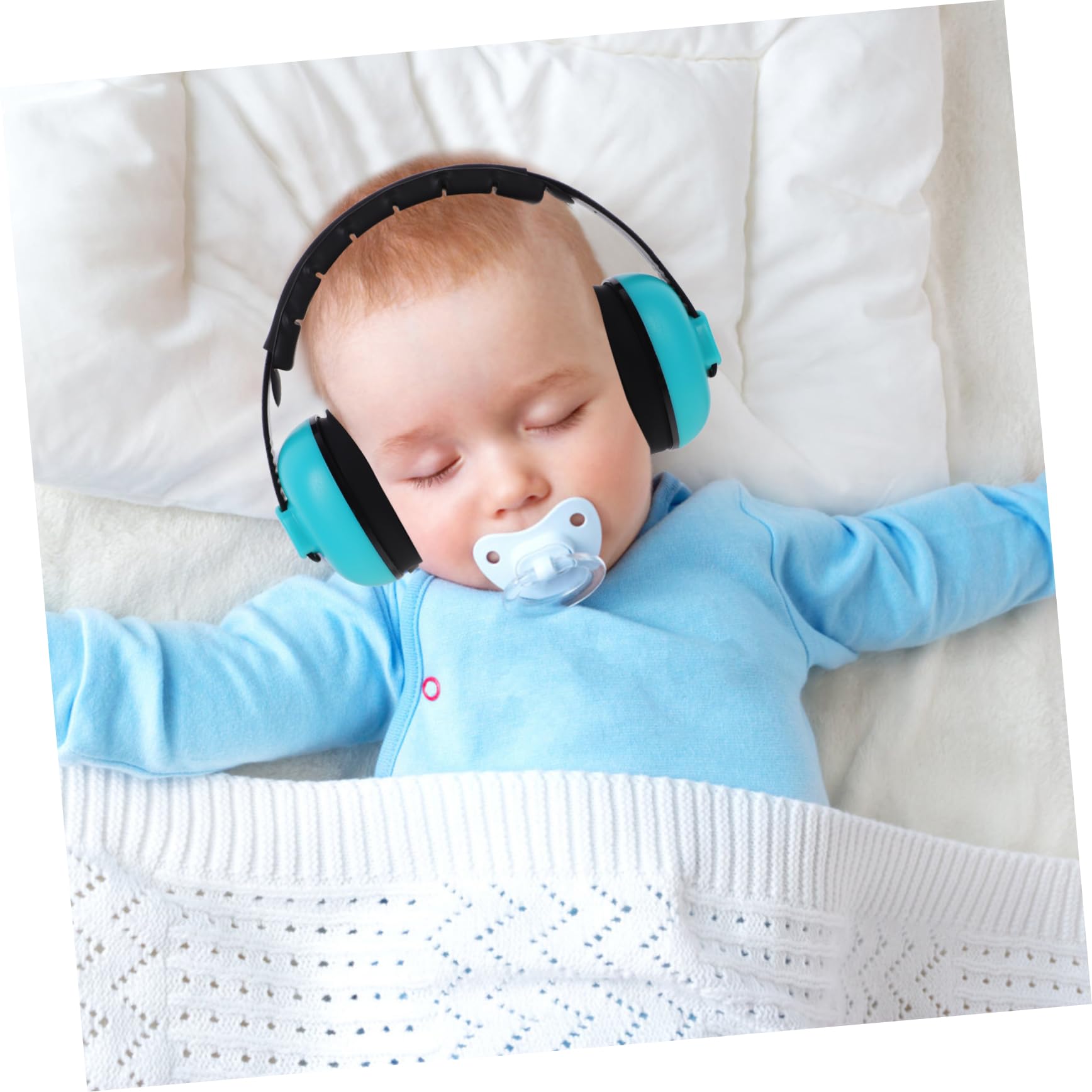 ifundom 5 Pairs Kids Ear Protection Sponges - Noise Reducing Soft Foam Earplugs for Sleeping, Studying & Travel - Light Green (Child Safe Hearing Protection)
