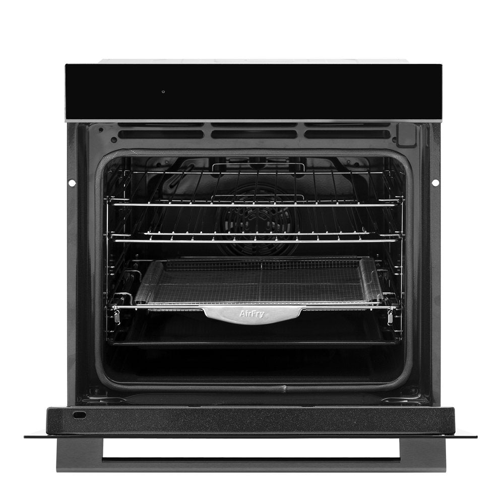 **OBOP6016AM 60cm 16-in-1 Pyrolytic Oven with Air Fryer - Midnight Black | Large Capacity, Self-Cleaning, Multi-Function Oven for Baking, Roasting & Air Frying | Perfect for Home Kitchens & Entertaining**