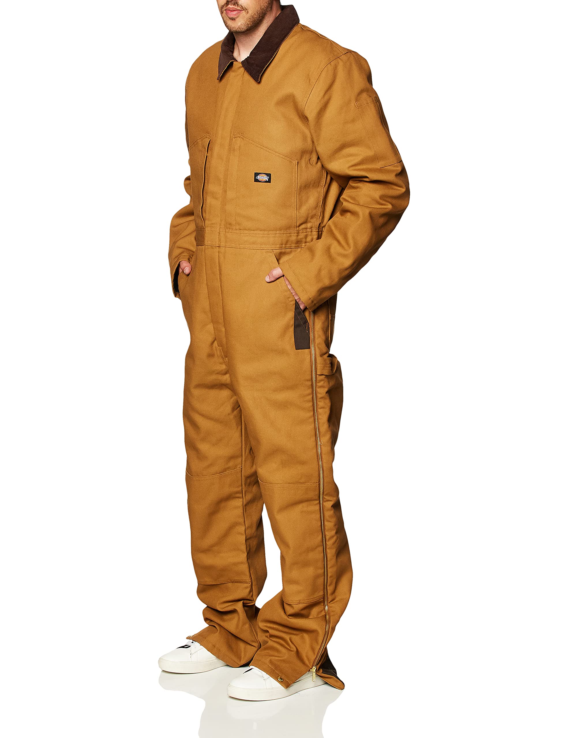 Dickies Men's Premium Insulated Duck Coverall - Heavy Duty Workwear for Cold Weather - Ideal for Construction, Farming & Outdoor Jobs