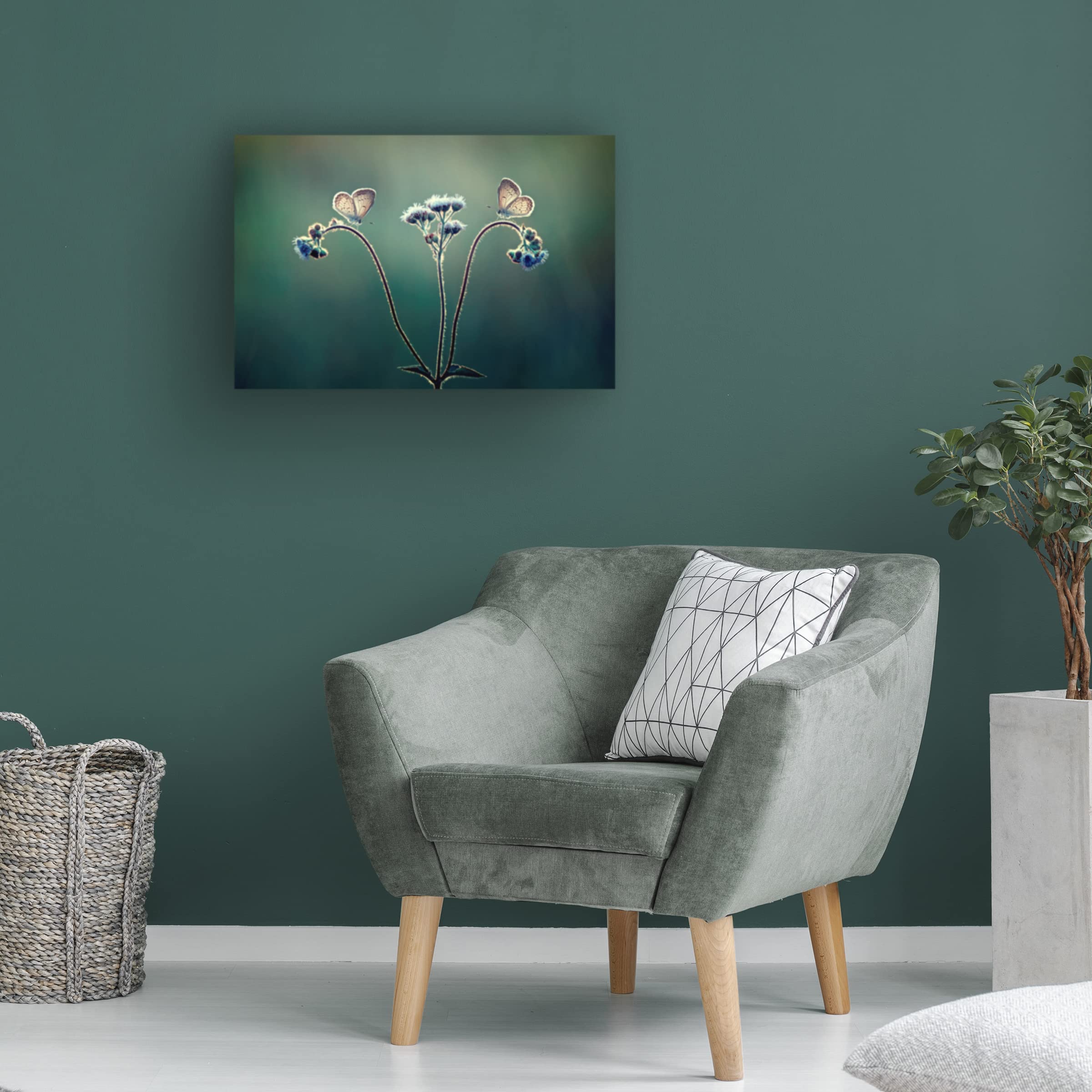 Trademark Fine Art 'Keindahan Pagi' Canvas Wall Art by Adi Isna Maulana - Stunning Indonesian Landscape Painting for Living Room, Bedroom & Office Decor