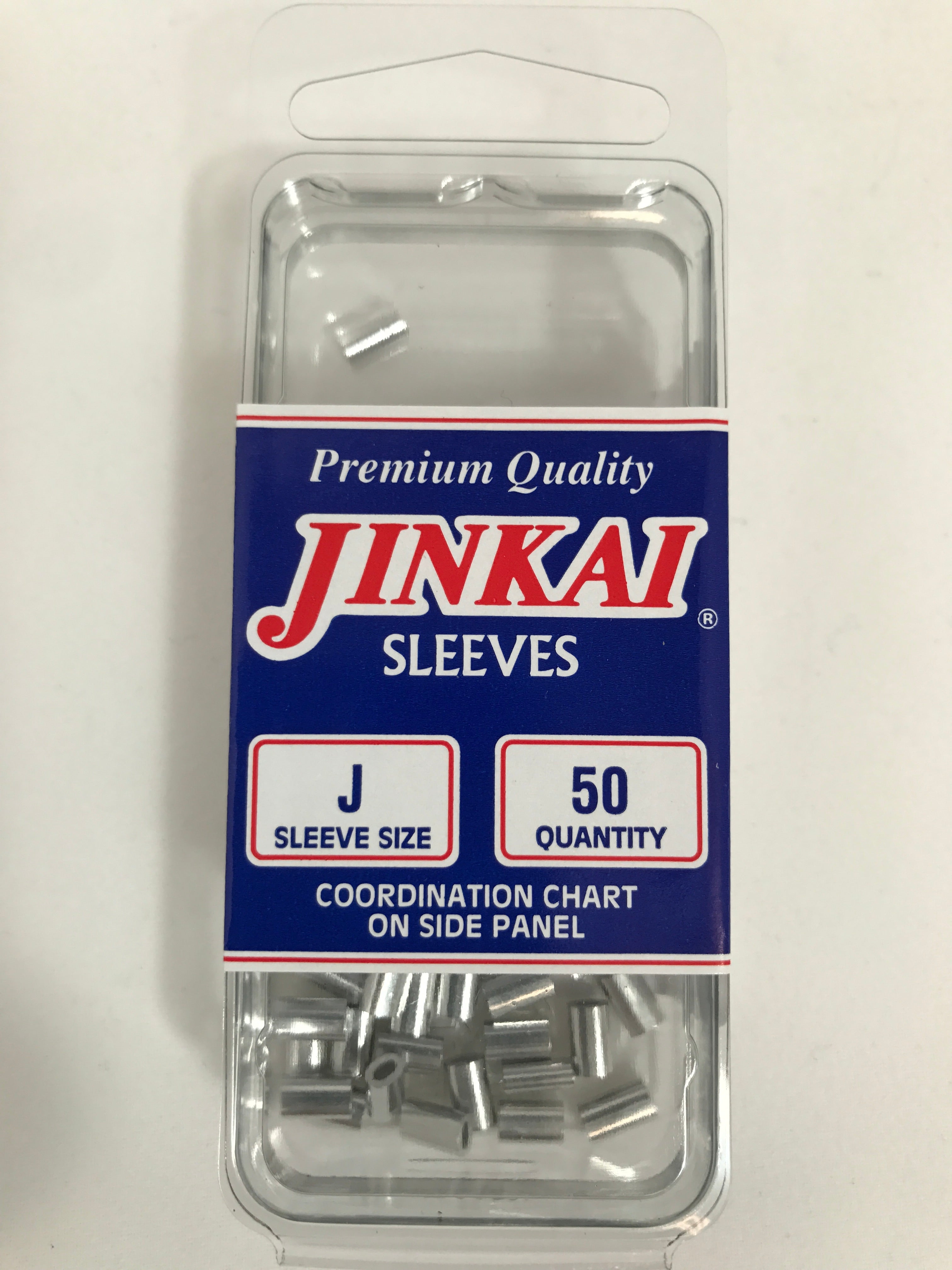 Jinkai Crimp Sleeves 50 Pack - High Quality Electrical Connectors for Wiring & DIY Projects - Perfect for Automotive, Marine, and Home Electrical Repairs
