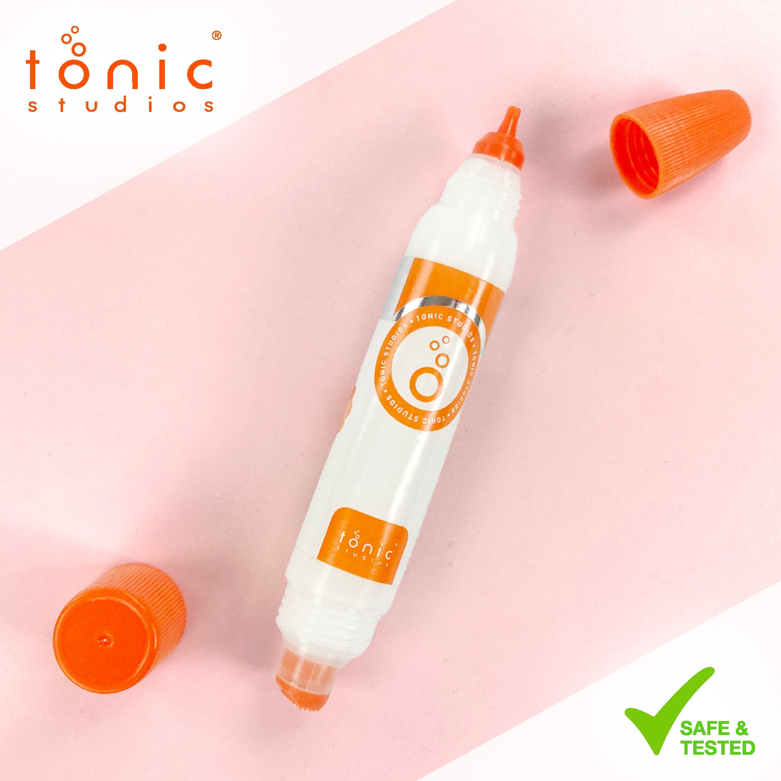 4-Pack Double Ended Glue Pens - 29.5ml (1 fl.oz) for Scrapbooking, DIY Crafts, School Projects & Home Repairs - Strong Adhesive for Paper, Fabric & Light Materials
