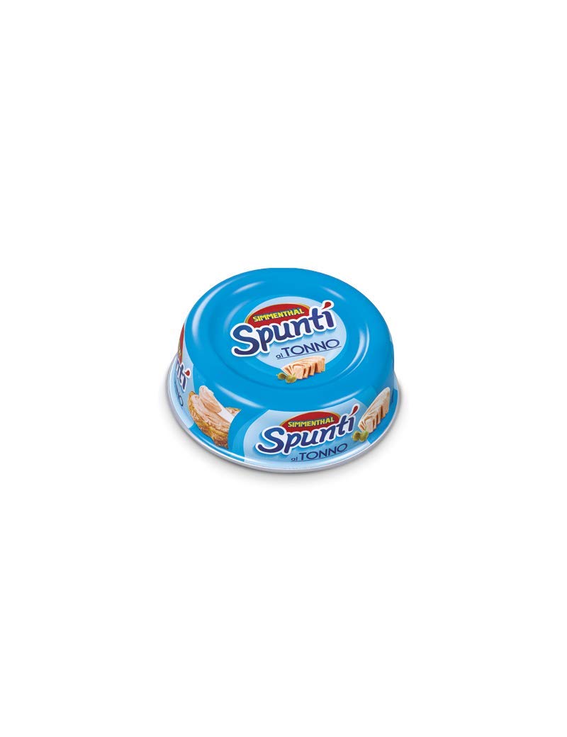 12-Pack Simmenthal Spuntì Tuna Spread (84g) - Premium Italian Tuna Snack for Sandwiches, Crackers & Appetizers - Perfect for Picnics, Office Lunches & Quick Meals