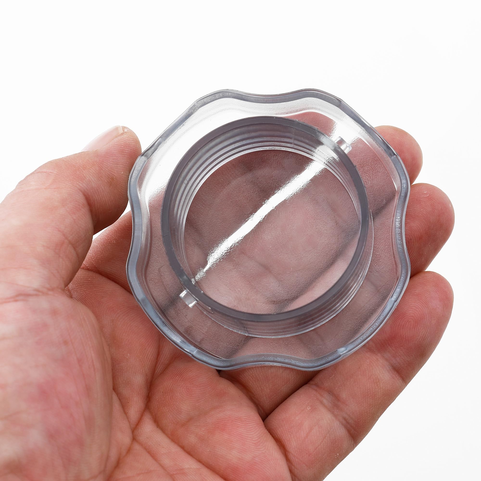 2-Pack Vitamix 64oz Low Profile Container Lid Plug Replacement - Compatible with Pro 750, VM0158, VM0103, 7500 & 300 Professional Series - Perfect for Blending Smoothies, Soups & Nut Butters