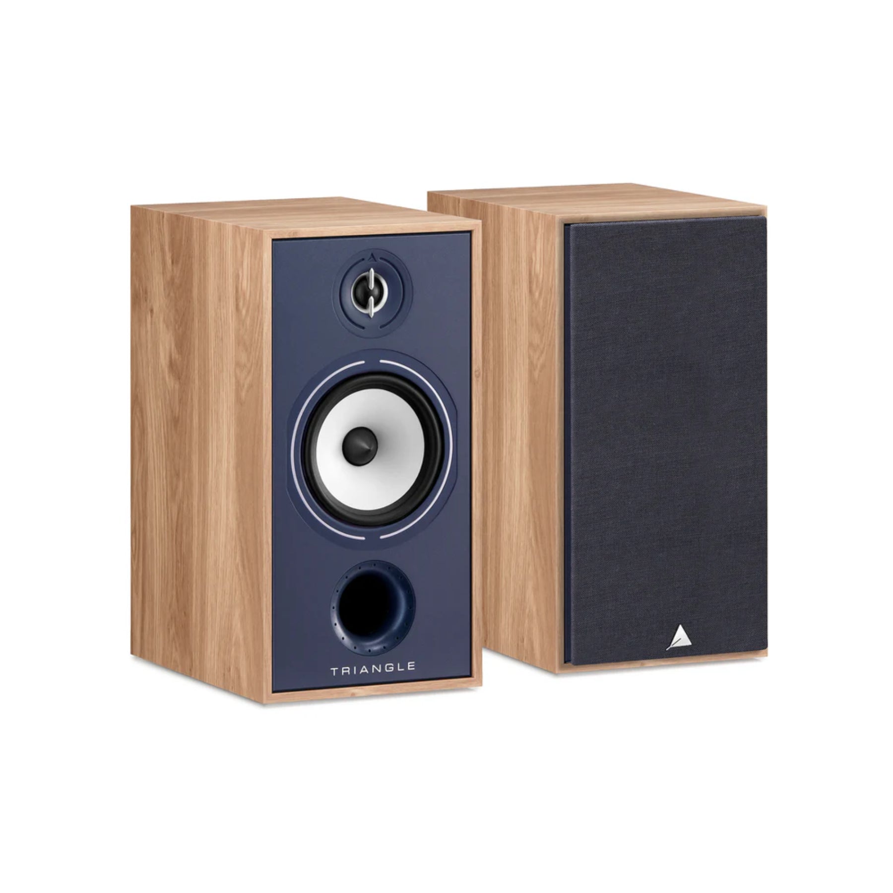 Triangle Borea BR04 Bookshelf Speakers (Pair) - High-Fidelity Stereo Sound for Home Audio, Music & Movie Theater Systems | Compact Bookshelf Design for Living Room, Bedroom & Office Setup