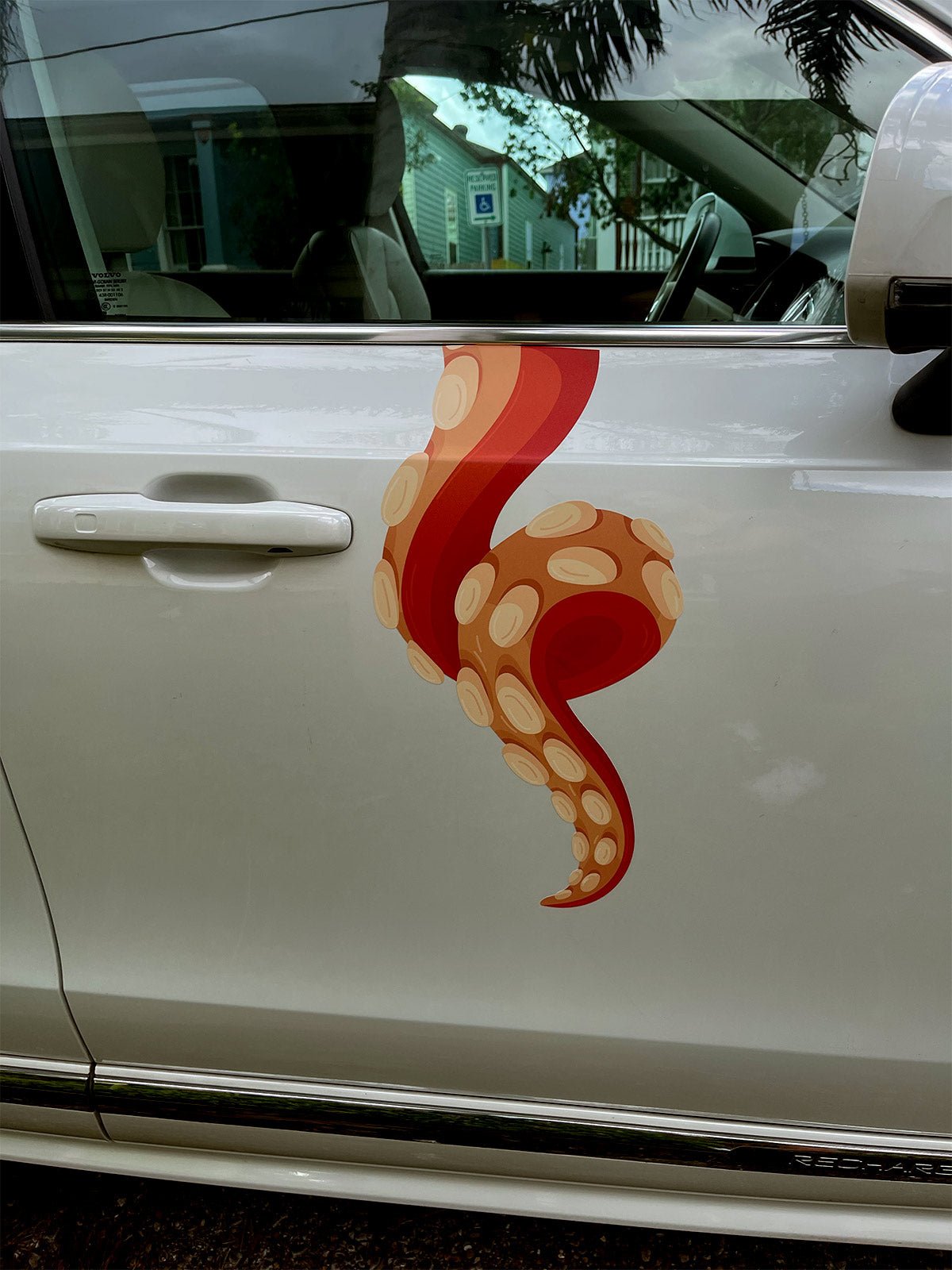 Scary Octopus Tentacle Decals for Walls & Windows - Halloween Horror Decor, Party Props & Haunted House Accessories