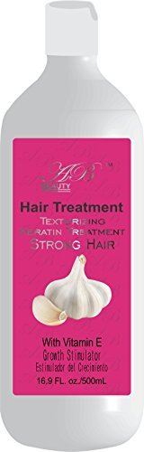 Keratin Hair Treatment for Straightening & Smoothing - Classic Blowout Formula with Garlic Extract (16.9 Oz) - Professional Salon Quality at Home - Perfect for Frizzy, Curly & Damaged Hair Care Routine