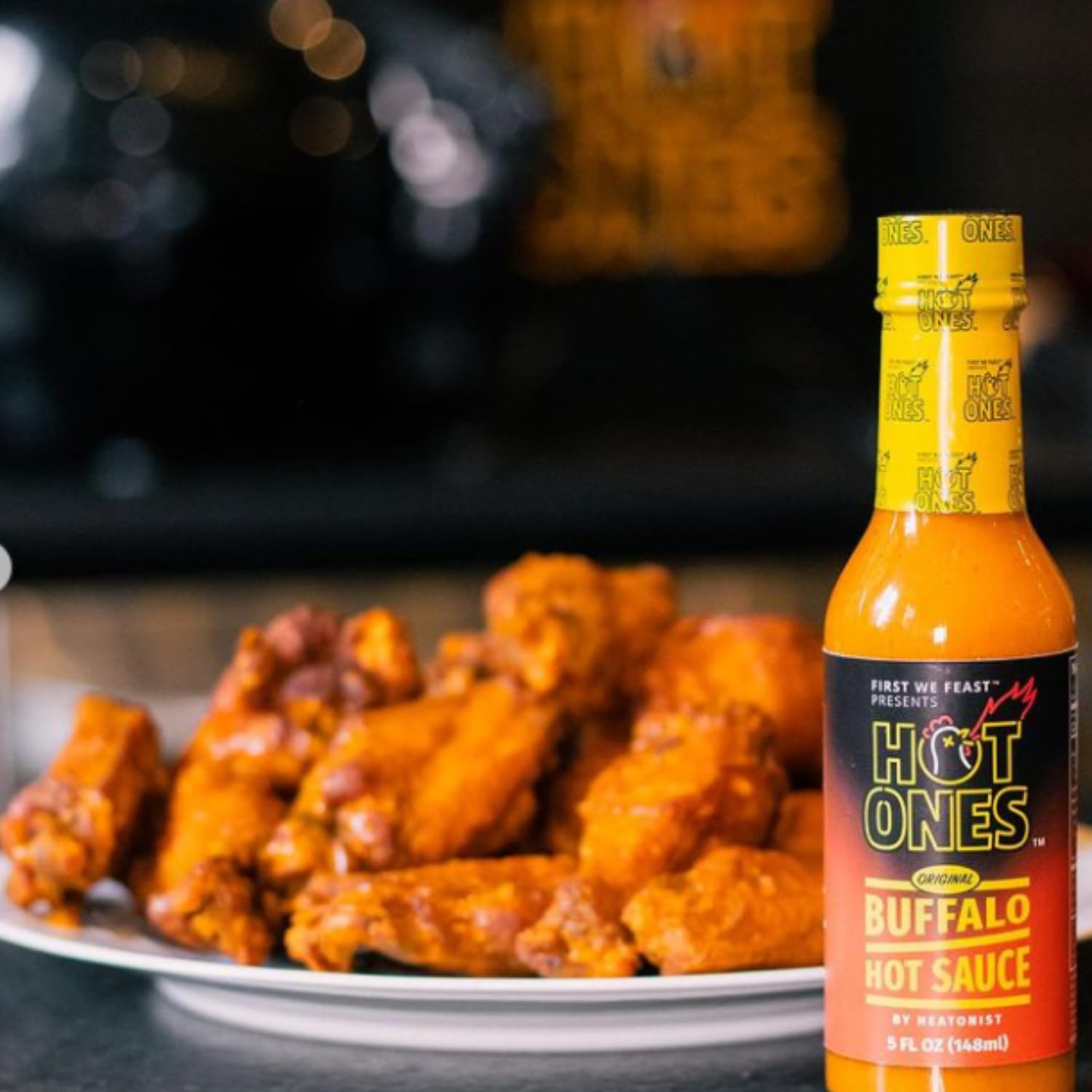 Hot Ones Season 23 The Classic Trio Hot Sauce Gift Set - Buffalo Sauce, Los Calientes Verde & The Last Dab Xperience - All Natural Ingredients - 5 fl oz Bottles (3-Pack) - Perfect for Spicy Food Lovers, Game Nights & Gift Giving