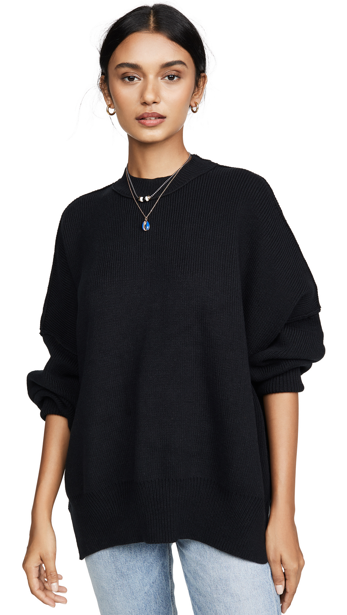 Free People Women's Easy Street Tunic Sweater - Cozy Knit Pullover for Casual Wear, Layering & Fall Outfits | Perfect for Work, Weekend & Travel