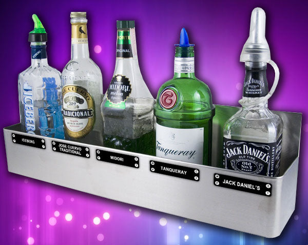 Premium Bar Speed Rail Liquor Bottle Display Labels (294 Count) - Durable Adhesive Backing for Easy Organization - Perfect for Home Bars, Restaurants & Commercial Establishments