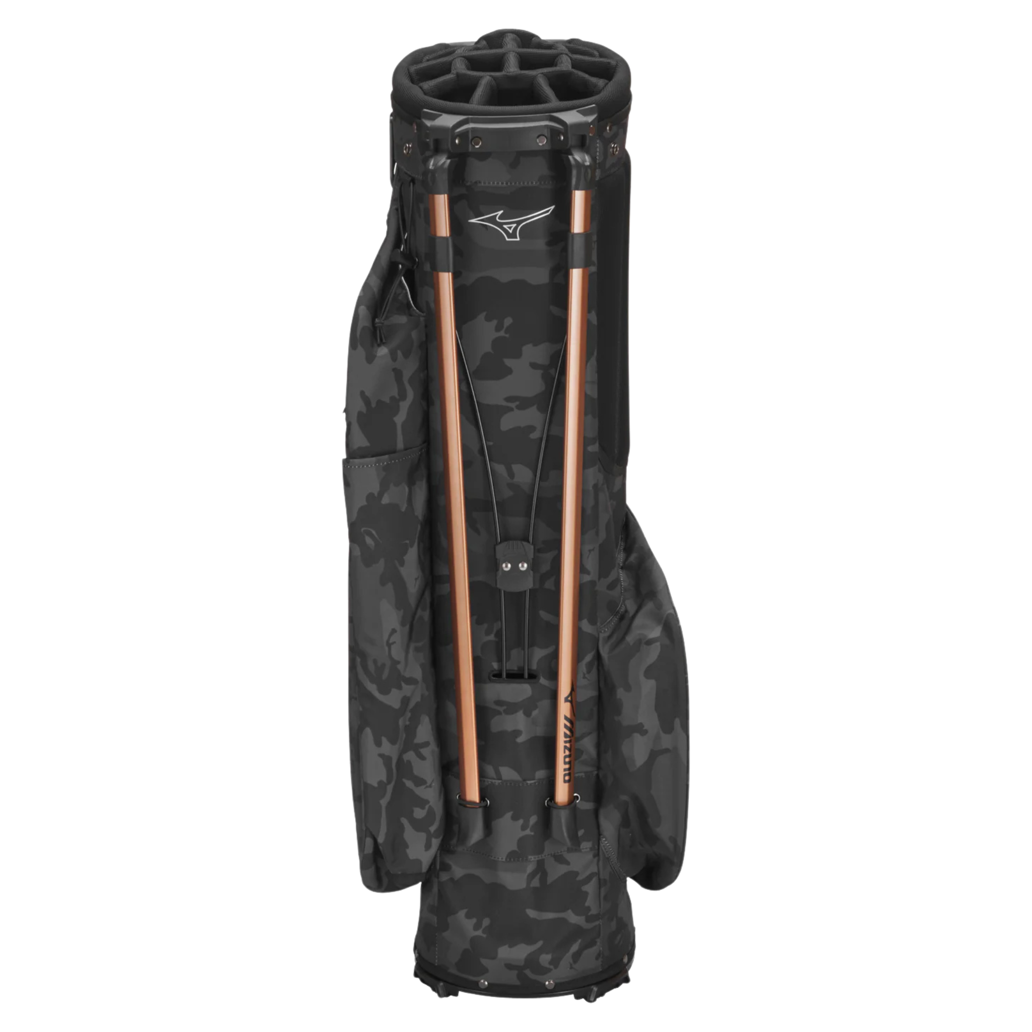 Mizuno BR D3 Stand Bag 2024 - Lightweight Golf Stand Bag with 6-Way Top, Dual Strap & Waterproof Pocket - Perfect for Golfers & Country Club Use