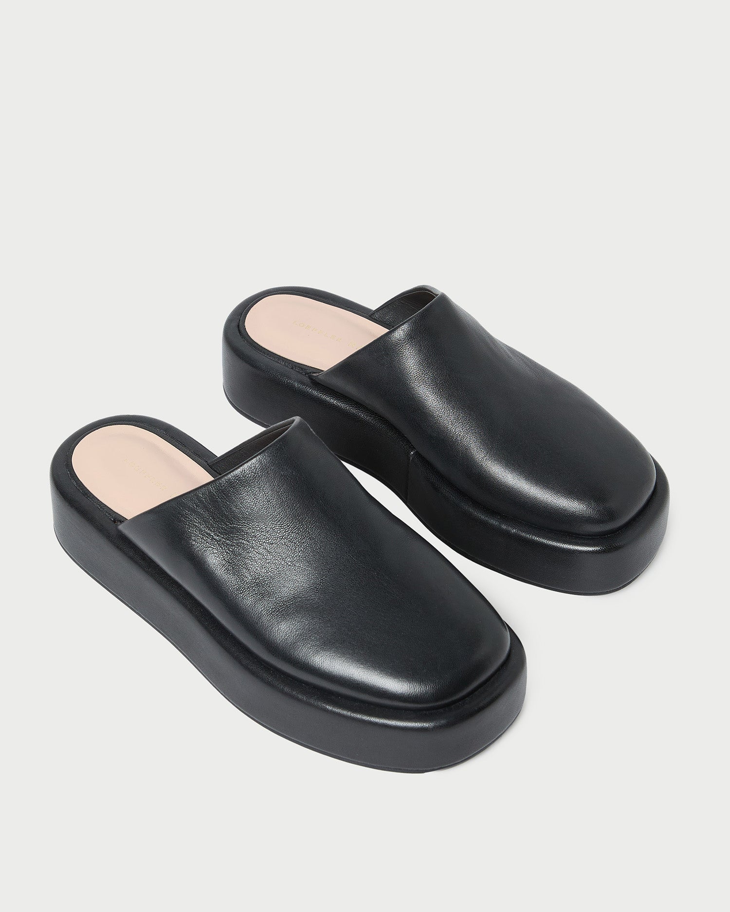 Haven Black Leather Mule Shoes for Women - Comfortable Slip-On Loafers - Perfect for Office, Casual Wear & Travel