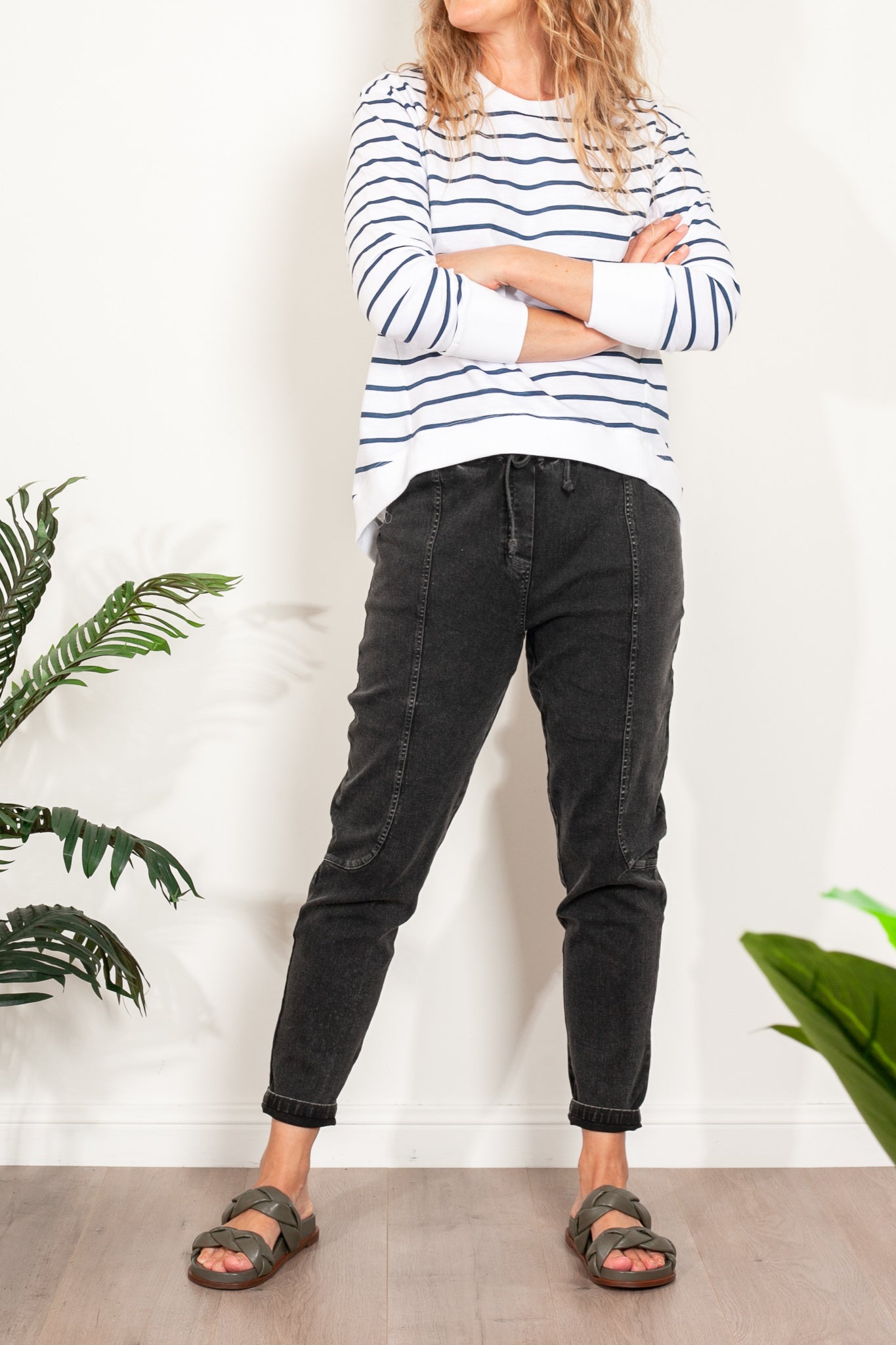 Lulu Organic Cotton Soho Jeans for Women - High Waist Skinny Stretch Denim Pants - Eco-Friendly Comfort Fit (Perfect for Casual Wear, Office & Travel)