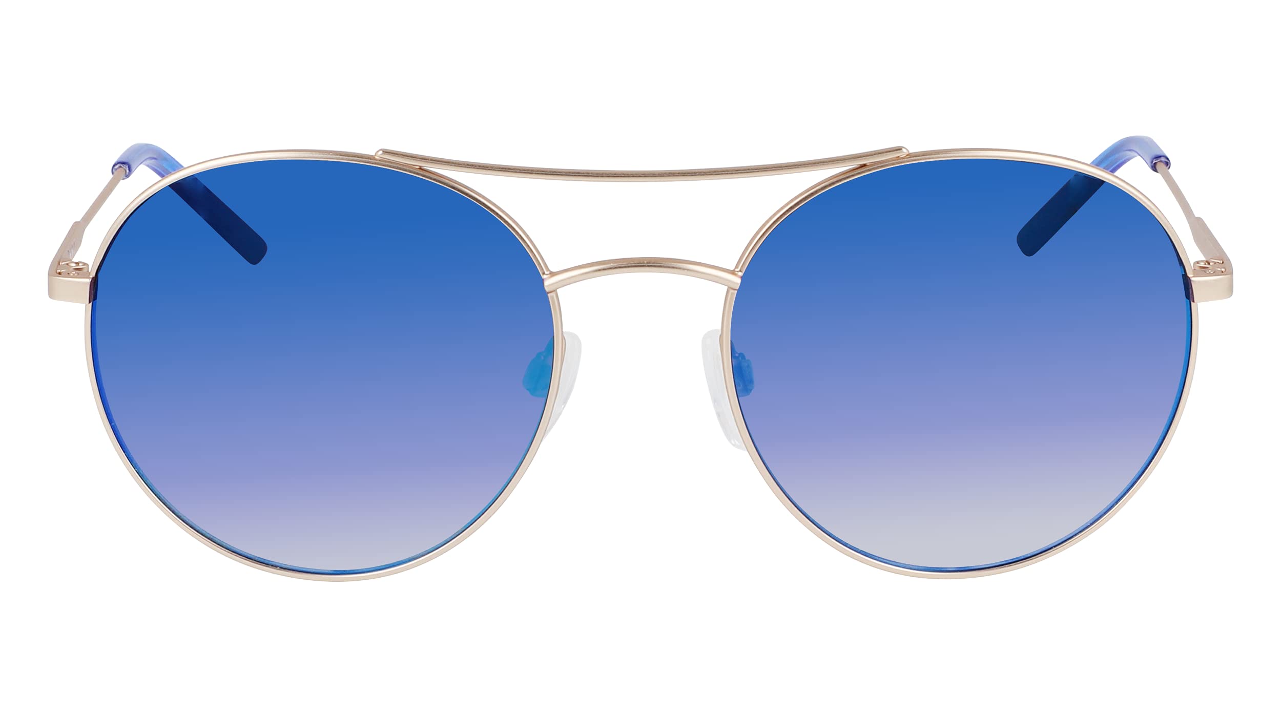 DKNY Women's Dk305s Round Sunglasses - Classic UV Protection Fashion Sunglasses for Women, Perfect for Driving, Beach & Outdoor Activities