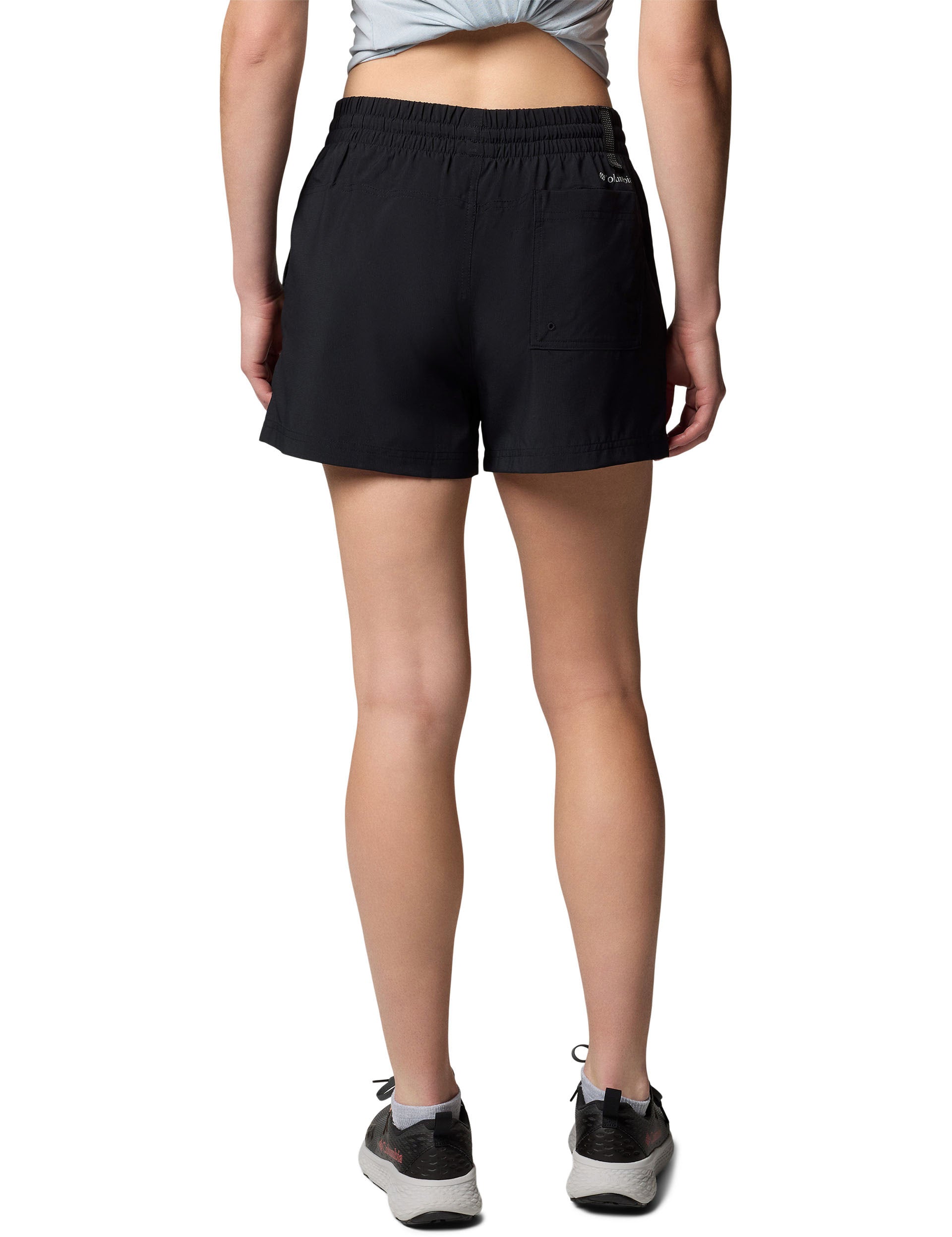 BlueVista Men's Hiking Shorts - Lightweight Quick-Dry Outdoor Adventure Shorts with Pockets for Camping, Running & Travel - Black