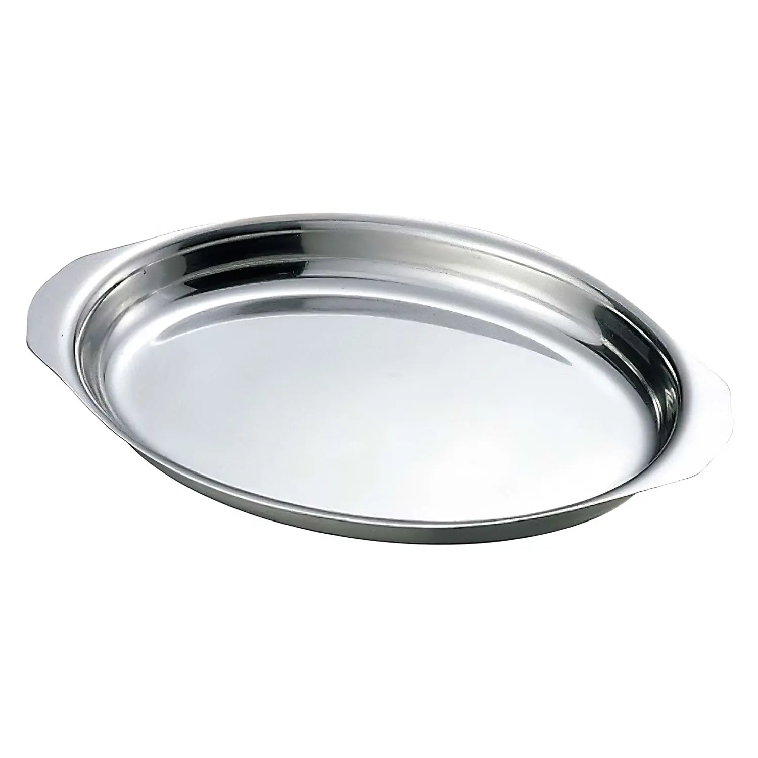 Premium Ikeda Stainless Steel Gratin Dish - Oven Safe Baking Pan for Casseroles, Lasagna & Au Gratin | Perfect for Family Dinners, Potlucks & Holiday Cooking