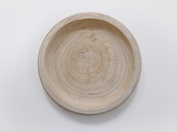 Wooden Decorative Bowl for Entryway & Coffee Table - Modern Farmhouse Key Bowl, Natural Wood Tray for Living Room Decor | Perfect for Organizing Keys, Jewelry & Home Accessories