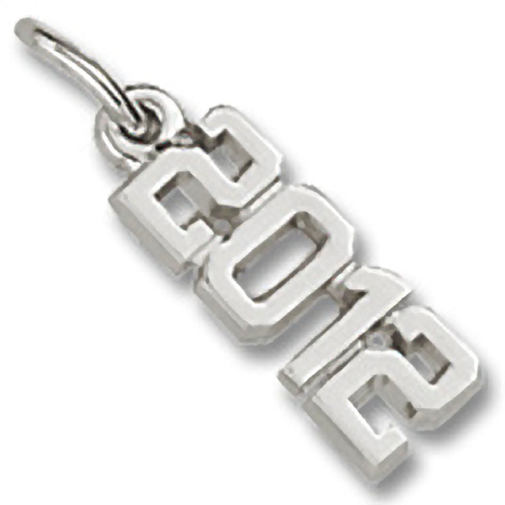 2012' Charm - Elegant Charms for Bracelets & Necklaces - Perfect for DIY Jewelry, Gifts & Fashion Accessories