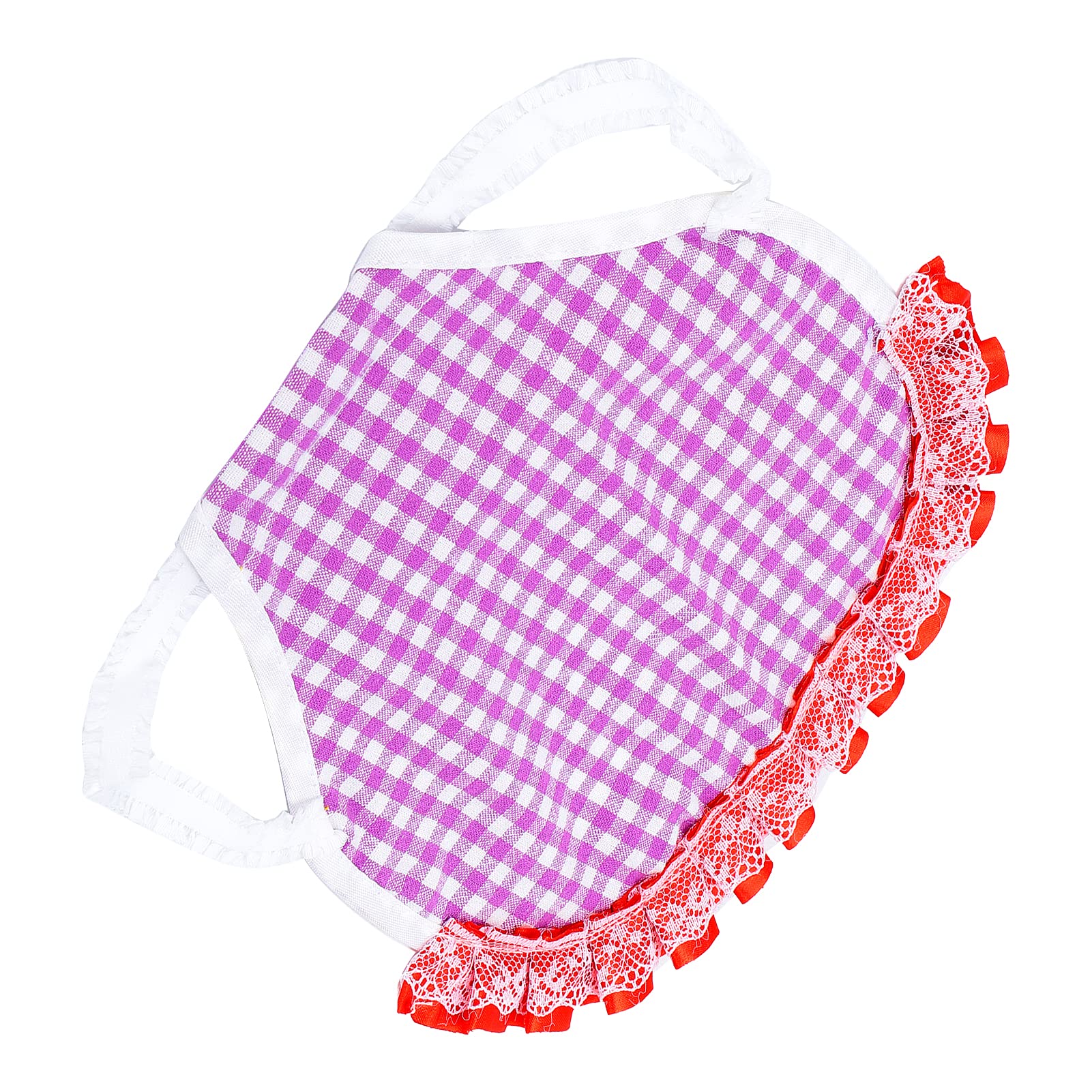 GLOGLOW Chicken Saddle - Adjustable Lace Poultry Protector Vest with Elastic Straps for Hens | Feather Fixer Apron for Backyard Chickens | Perfect for Preventing Feather Pecking & Mating Injuries