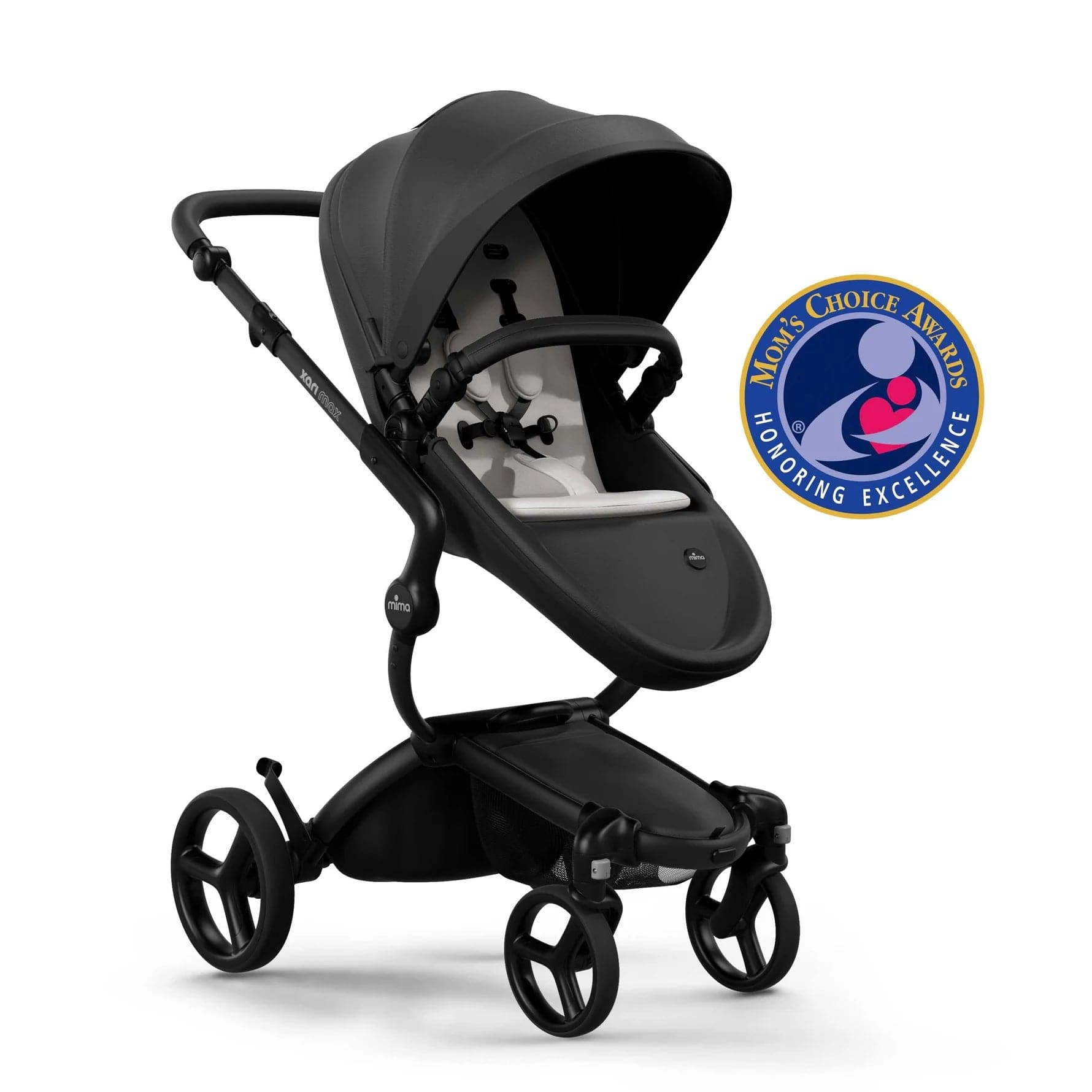 Mima Xari Max Stroller - Premium Baby Stroller with Adjustable Seat & Large Canopy | Perfect for Travel, Shopping & Daily Walks