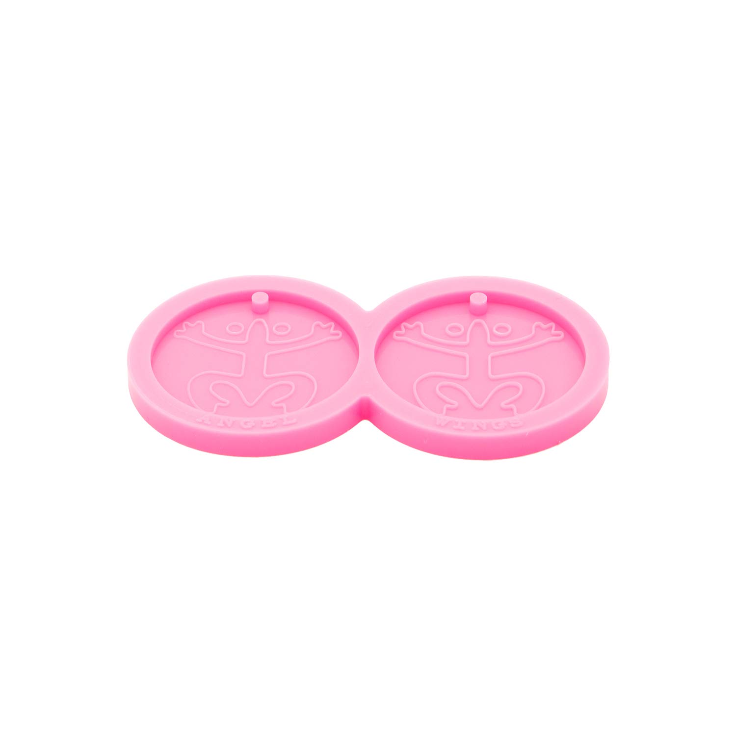 Premium Silicone Earring Molds for Resin Jewelry Making - Round DIY Epoxy Molds for Handmade Earrings, Keychains & Craft Projects (Multiple Sizes) - Perfect for DIY Gifts, Fashion Accessories & Home Crafting