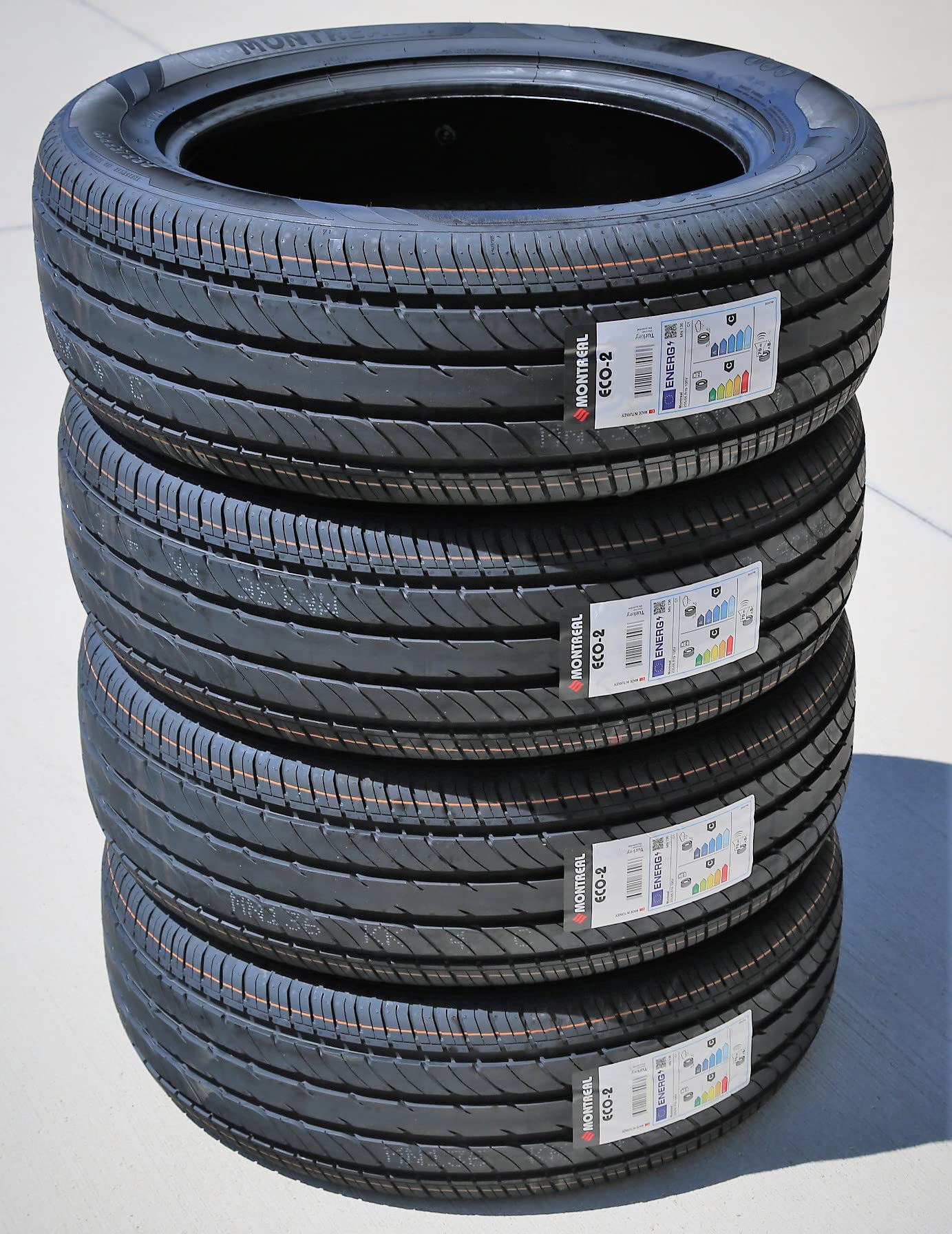 Eco-2 Performance 195/55R15 89V XL Passenger Tire - High Mileage All-Season Radial Car Tires for Sedans & Compact Cars - Perfect for Daily Commuting & Highway Driving