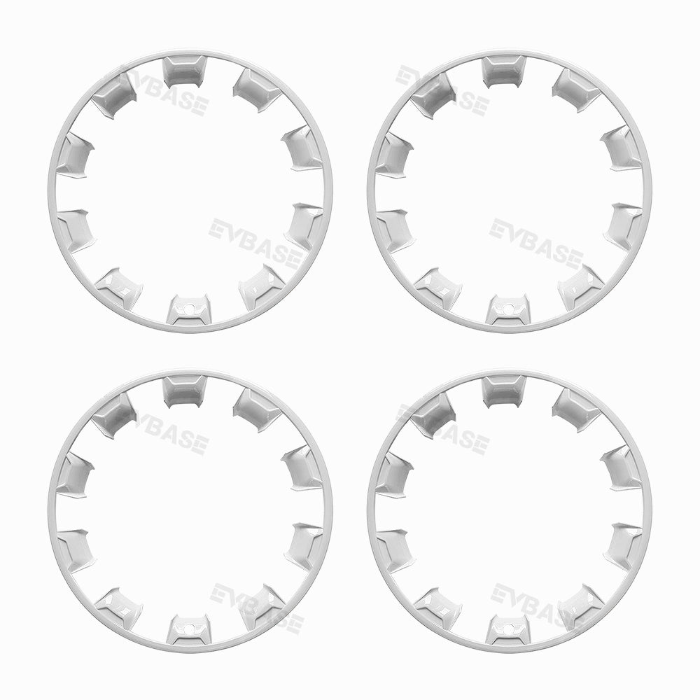 Tesla Model Y 20 Inch Induction Wheel Rim Protector - ABS All-in-One Mecha Style Rim Case | Perfect for Road Trips, City Driving & Off-Road Protection