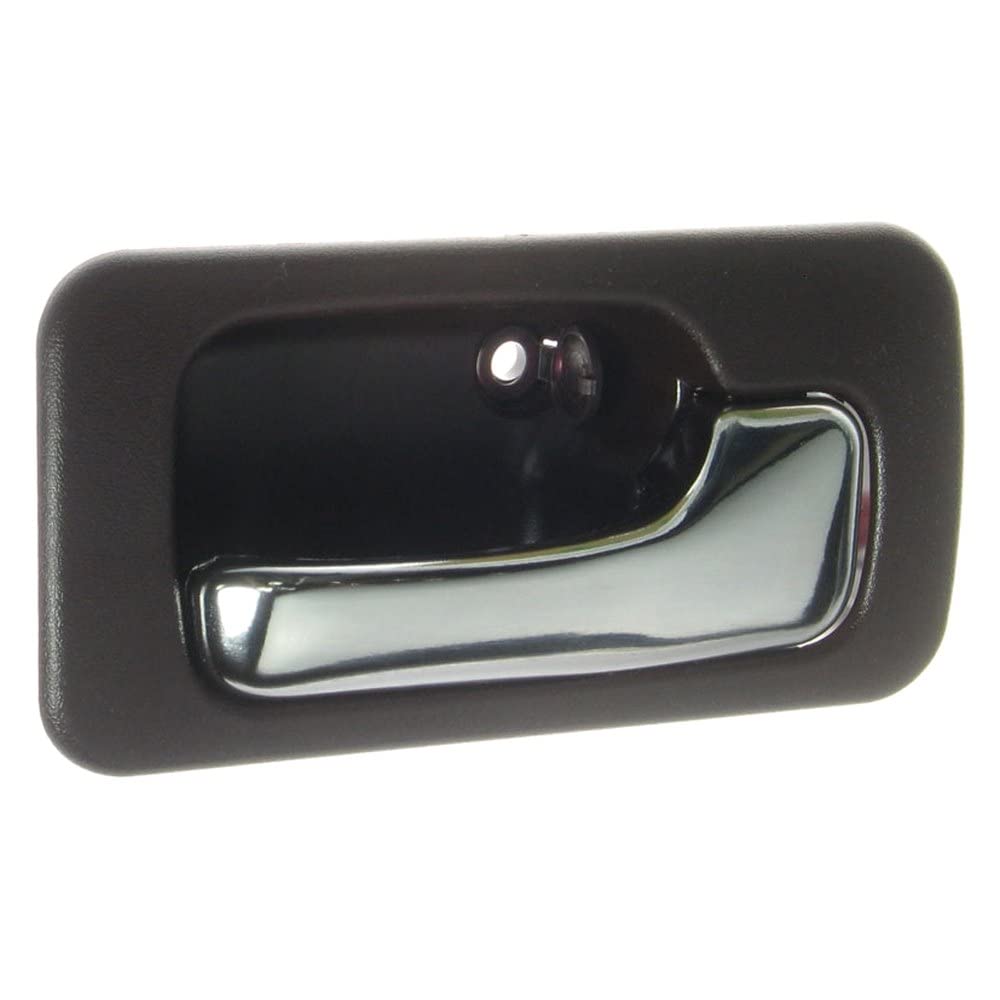 TRQ Passenger Side Interior Door Handle Burgundy - Compatible with 1990-1993 Honda Accord | Replacement Car Door Handle for Easy Installation & Smooth Operation | Perfect for DIY Auto Repair & Interior Restoration Projects
