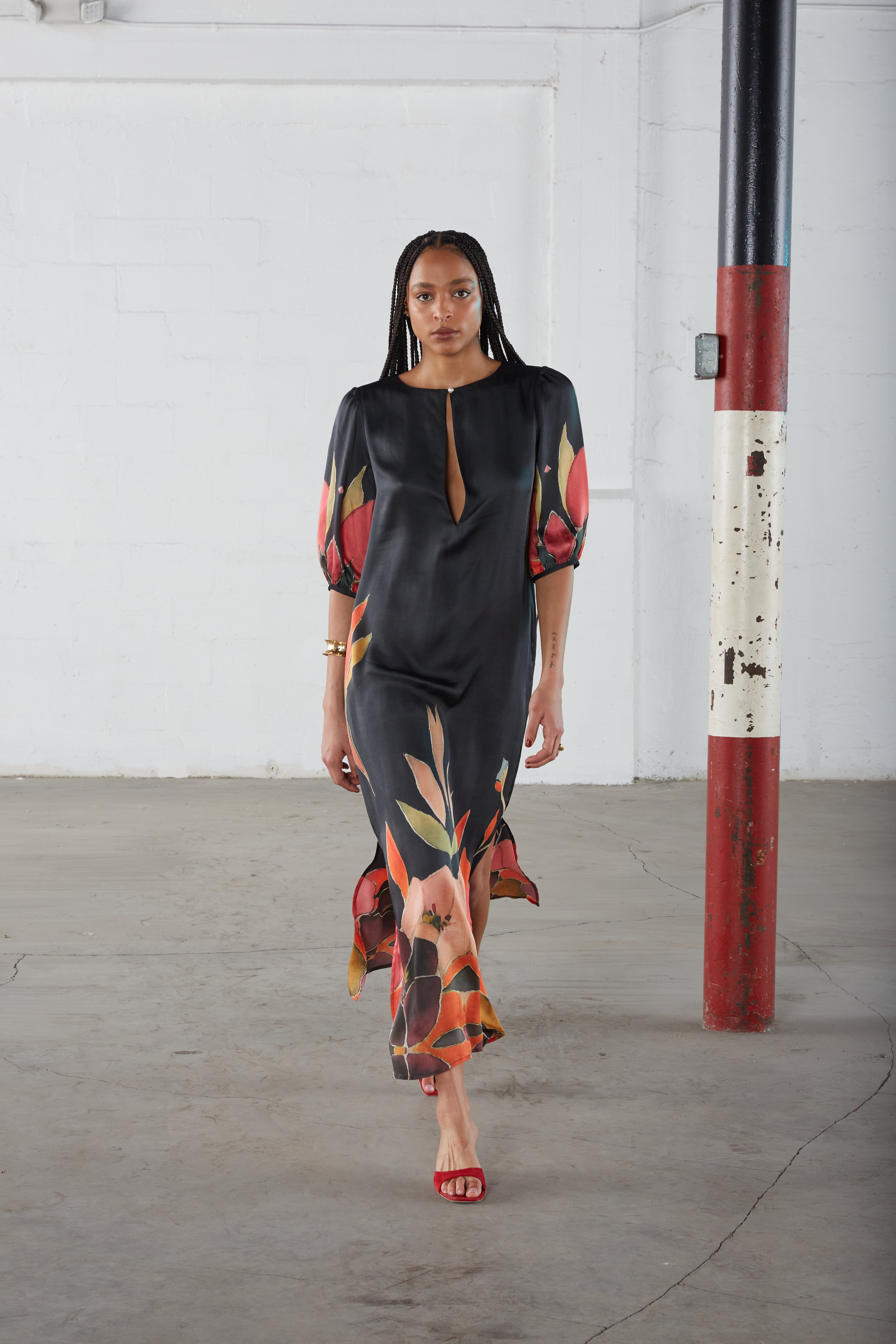 Hera Kaftan 2 - Stylish Flowy Maxi Dress for Women | Boho Chic Beach Cover Up | Perfect for Vacation, Poolside, and Summer Outfits
