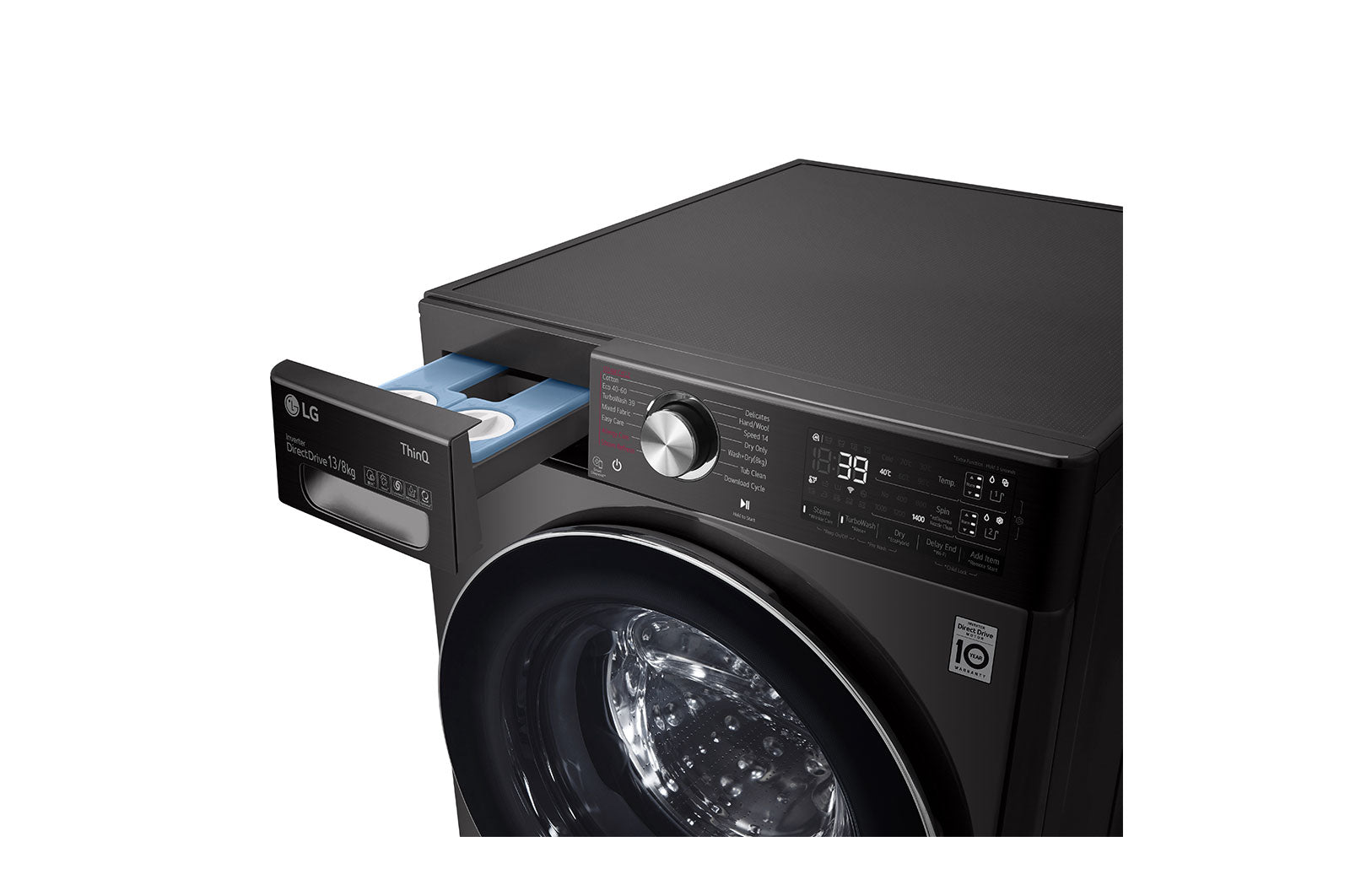 LG 13/8KG Washer Dryer Combo FV1413H2BA - Energy Efficient Laundry Machine with Free Gift | Perfect for Apartments & Small Homes