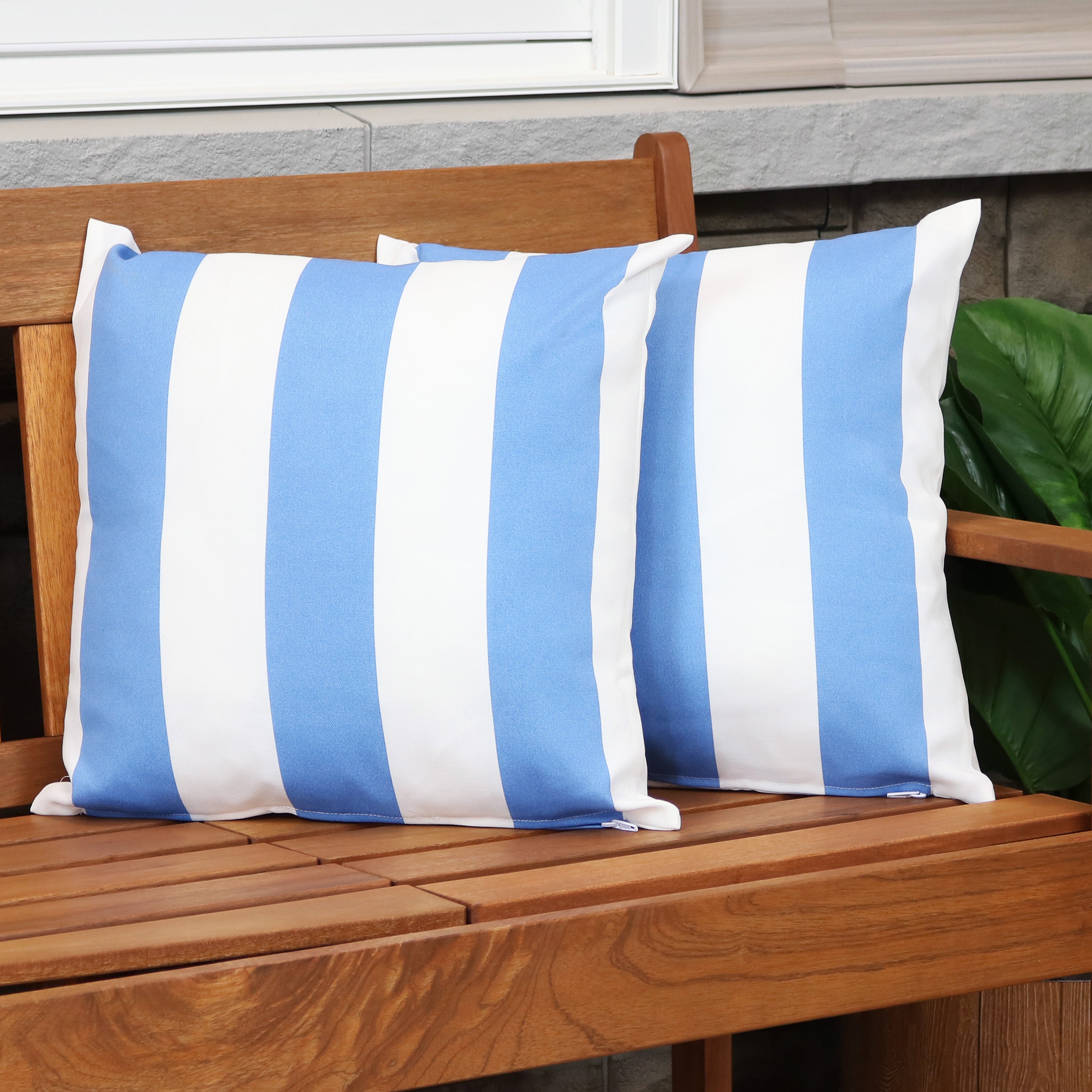 Sunnydaze Decorative Throw Pillow Covers for Indoor & Outdoor Use - Perfect for Sofa, Patio, Garden & Home Decor