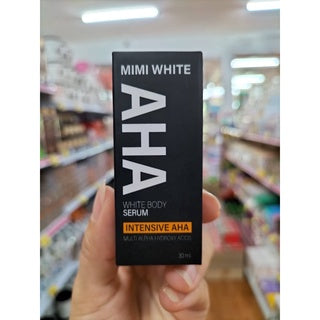 MIMI White Multi Alpha AHA Brightening Body Serum - Dark Spot Corrector for Even Skin Tone | Perfect for Daily Skincare & Summer Body Care