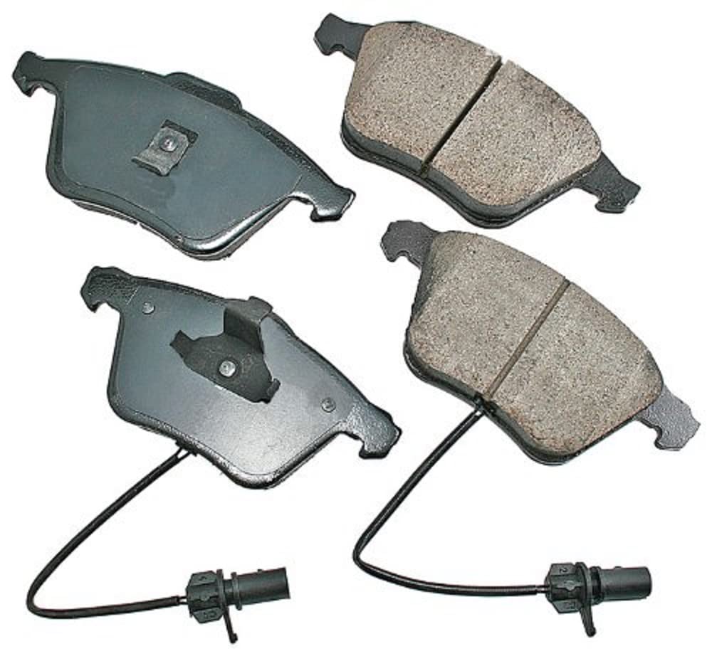 Akebono Ultra-Premium Ceramic Brake Pad Set - Low Noise & Dust-Free for Smooth Stopping - Perfect for Daily Commuting, Highway Driving & Performance Vehicles