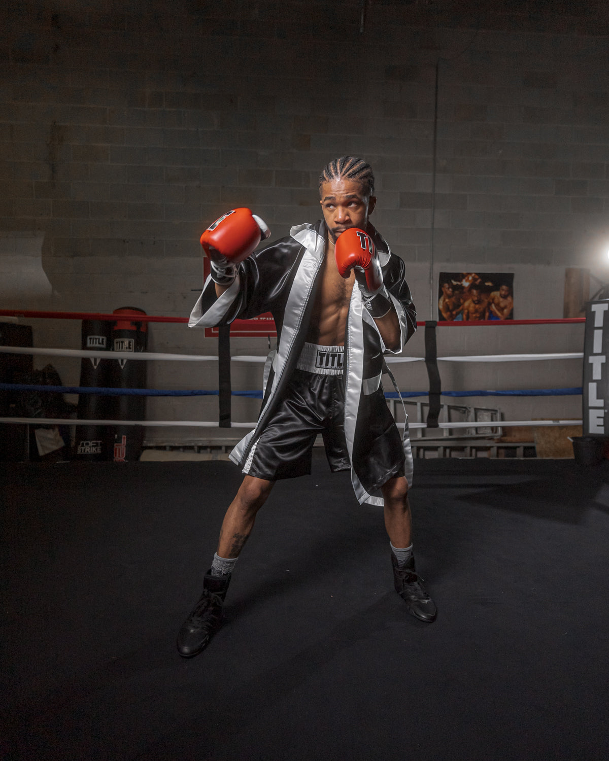 TITLE Boxing Fingertip Training Robe - Premium Boxing & MMA Sparring Gear for Fighters - Perfect for Gym Workouts, Martial Arts Training & Competition
