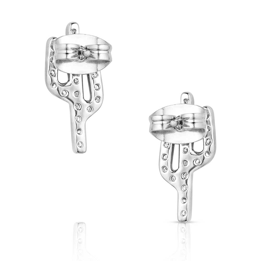 Sparkling Saguaro Earrings - Handmade Cactus Stud Earrings for Women | Dainty Desert Jewelry | Perfect for Boho Fashion, Southwest Style & Everyday Wear