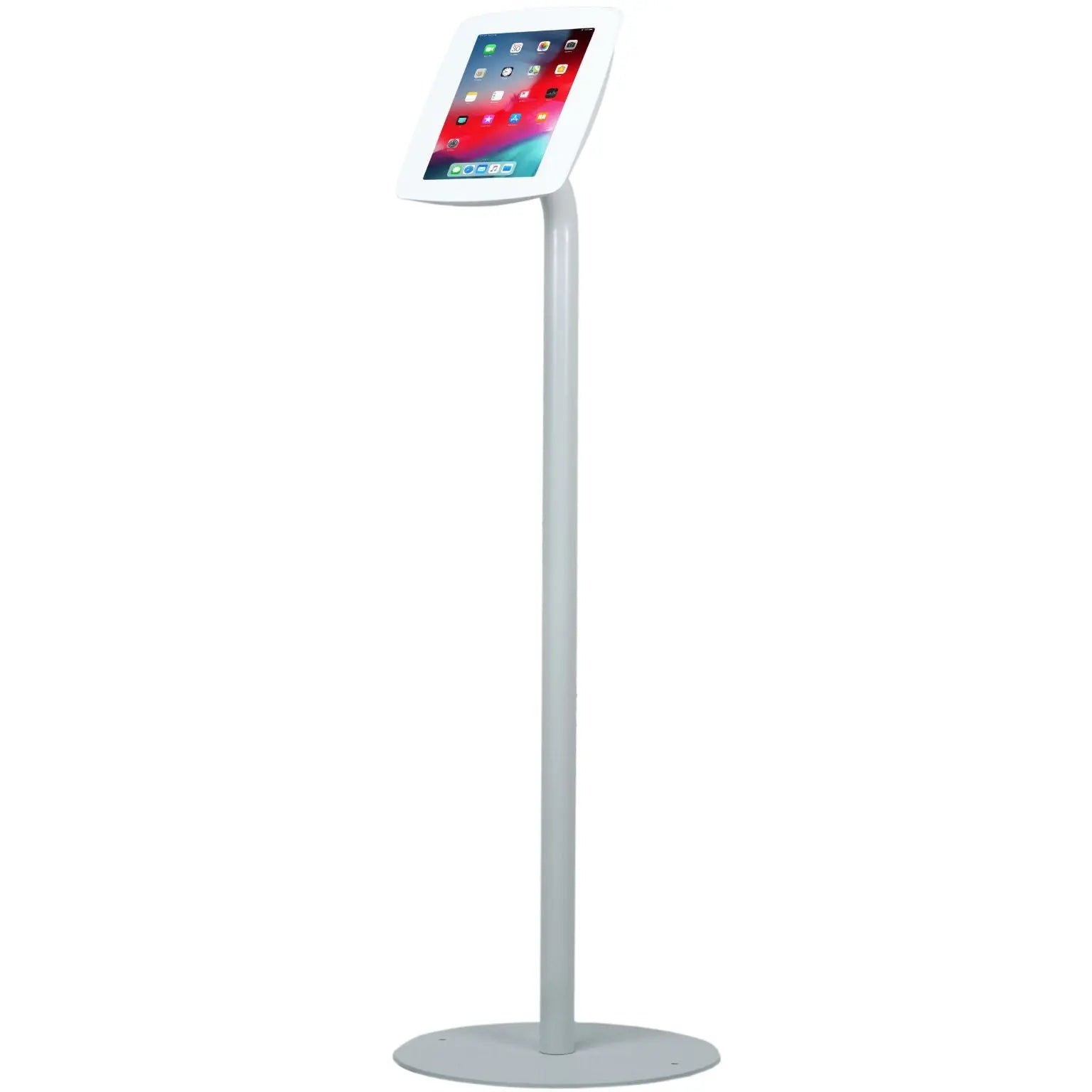 Secure Floor Stand Kiosk for iPad - Durable iPad Stand for Retail, Hospitality & Public Spaces - Perfect for Self-Service, Wayfinding & Digital Signage