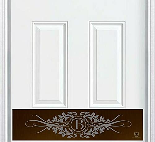 Personalized Engraved Bronze Door Kick Plate - 