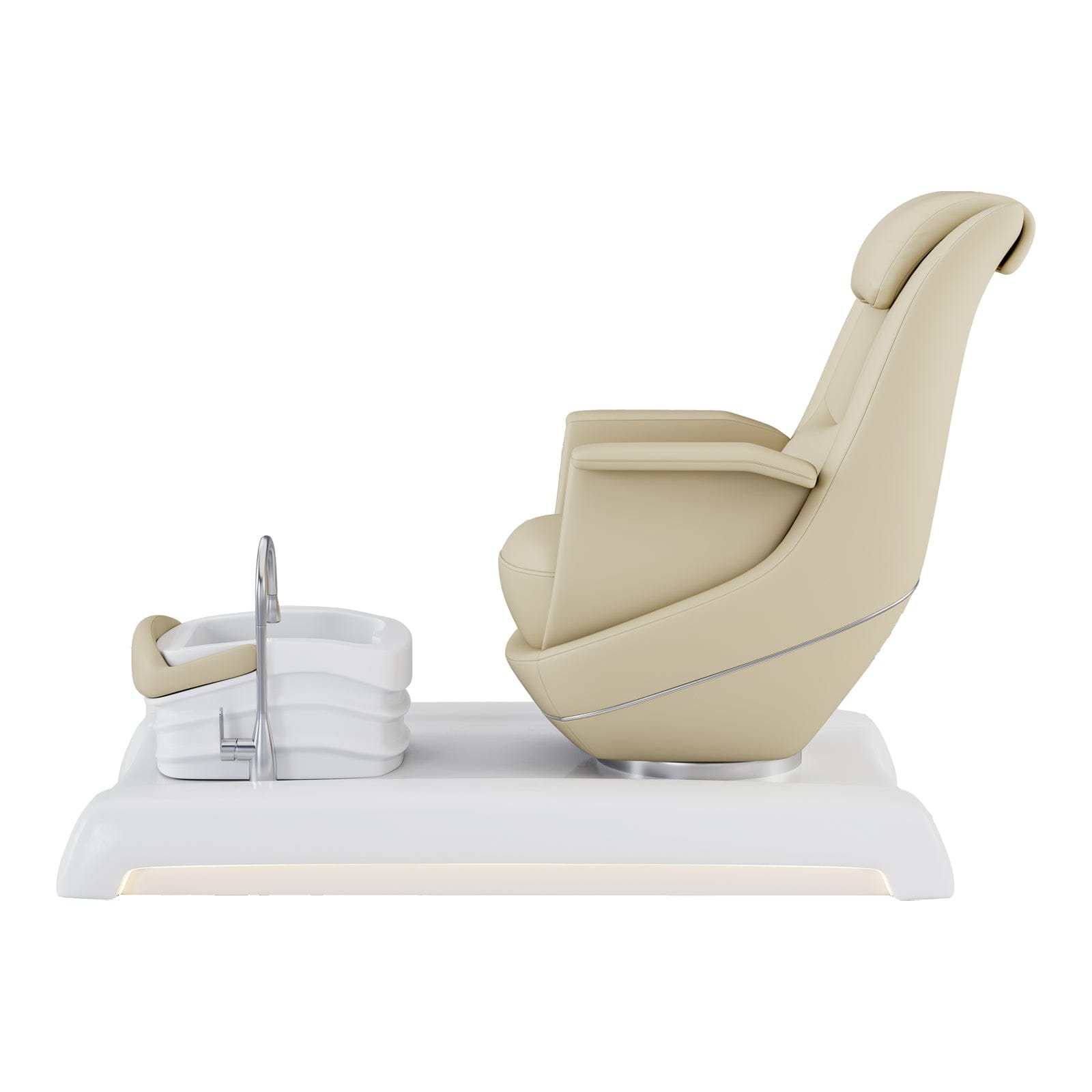 BENORAVO Modern Pedicure Spa Chair - Adjustable Massage Salon Chair for Nail & Foot Care - Perfect for Home Spa, Nail Salons & Beauty Parlors