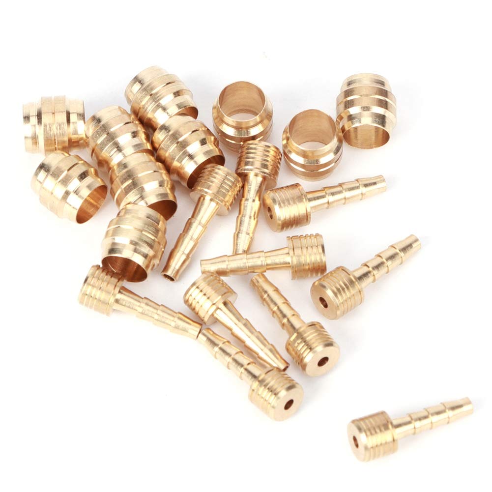 10-Piece Bicycle Oil Needle Set for Magura MT2/4/6/8 - Brake Tubing Olive Heads & Repair Kit - Perfect for Mountain Bike Brake Maintenance & Hydraulic System Servicing