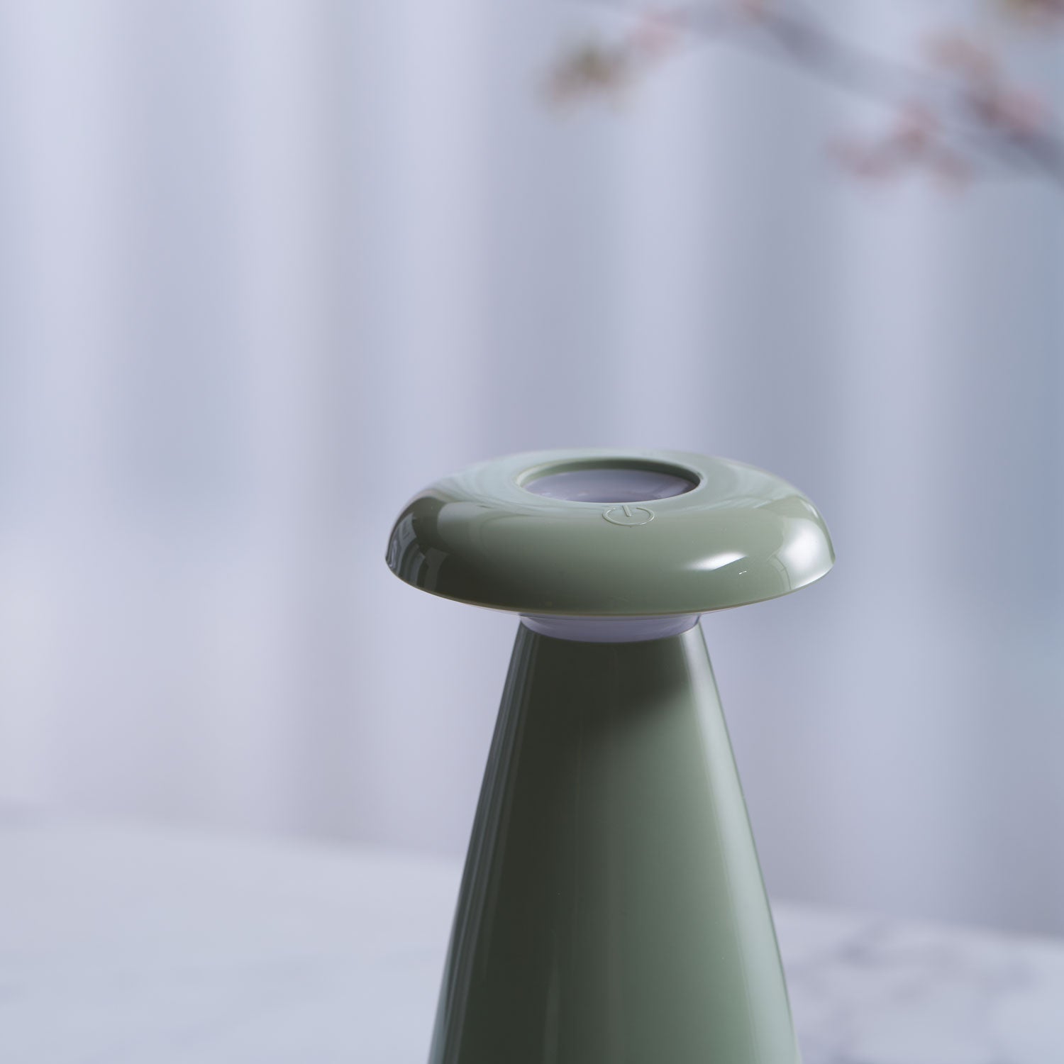 Noko Mushroom Rechargeable Table Lamp - USB-C LED Night Light for Bedroom, Nursery & Living Room - Dimmable Ambient Lighting for Reading & Relaxation