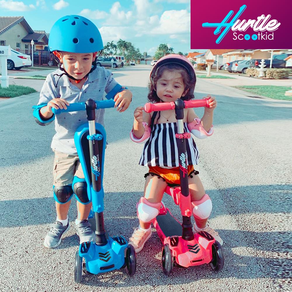 Mini Kids Toy Scooter - Lightweight Foldable Scooter for Boys & Girls Ages 3-8 - Perfect for Outdoor Play, Park Rides & Backyard Fun