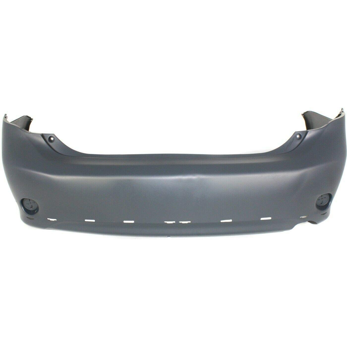 FitParts Compatible Rear Bumper Cover for 2009-2010 Toyota Corolla S XRS Sedan (09-10) - New Primed & Ready to Paint | TO1100265 5215902964 | Perfect for Collision Repair & Car Restoration