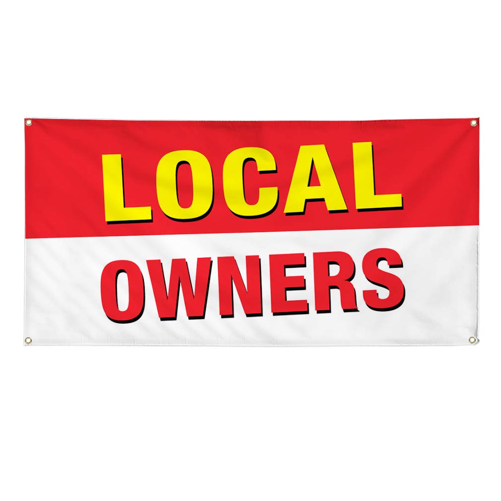 Custom Vinyl Banners 48x96 Inches - Weatherproof Outdoor Business Signs with 8 Grommets for Yard, Industrial & Local Business Advertising (Multiple Sizes Available) - Perfect for Storefronts, Events, and Construction Sites