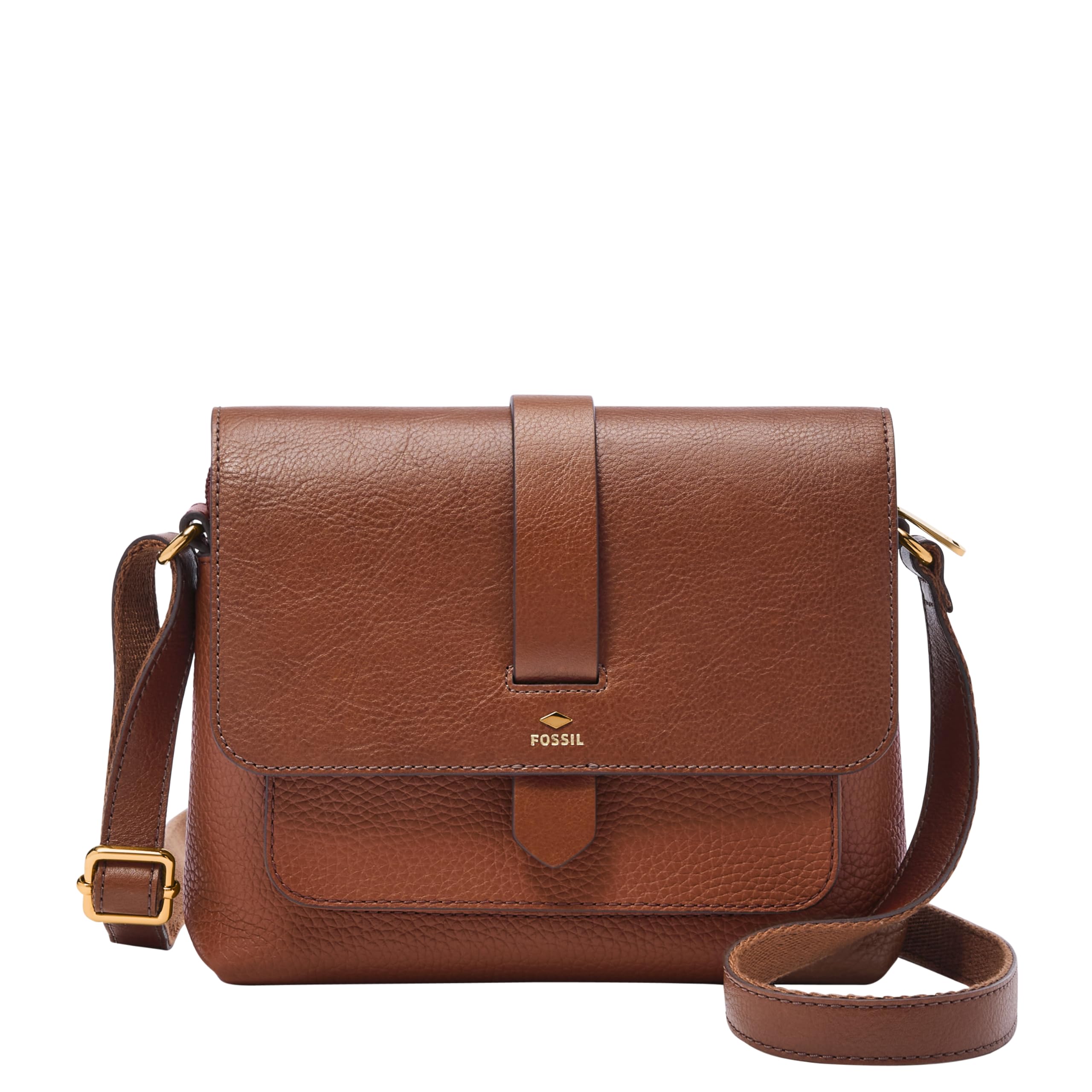 Fossil Women's Kinley Leather Crossbody Purse - Large & Small Size Handbag for Everyday Use, Work, Travel & Shopping