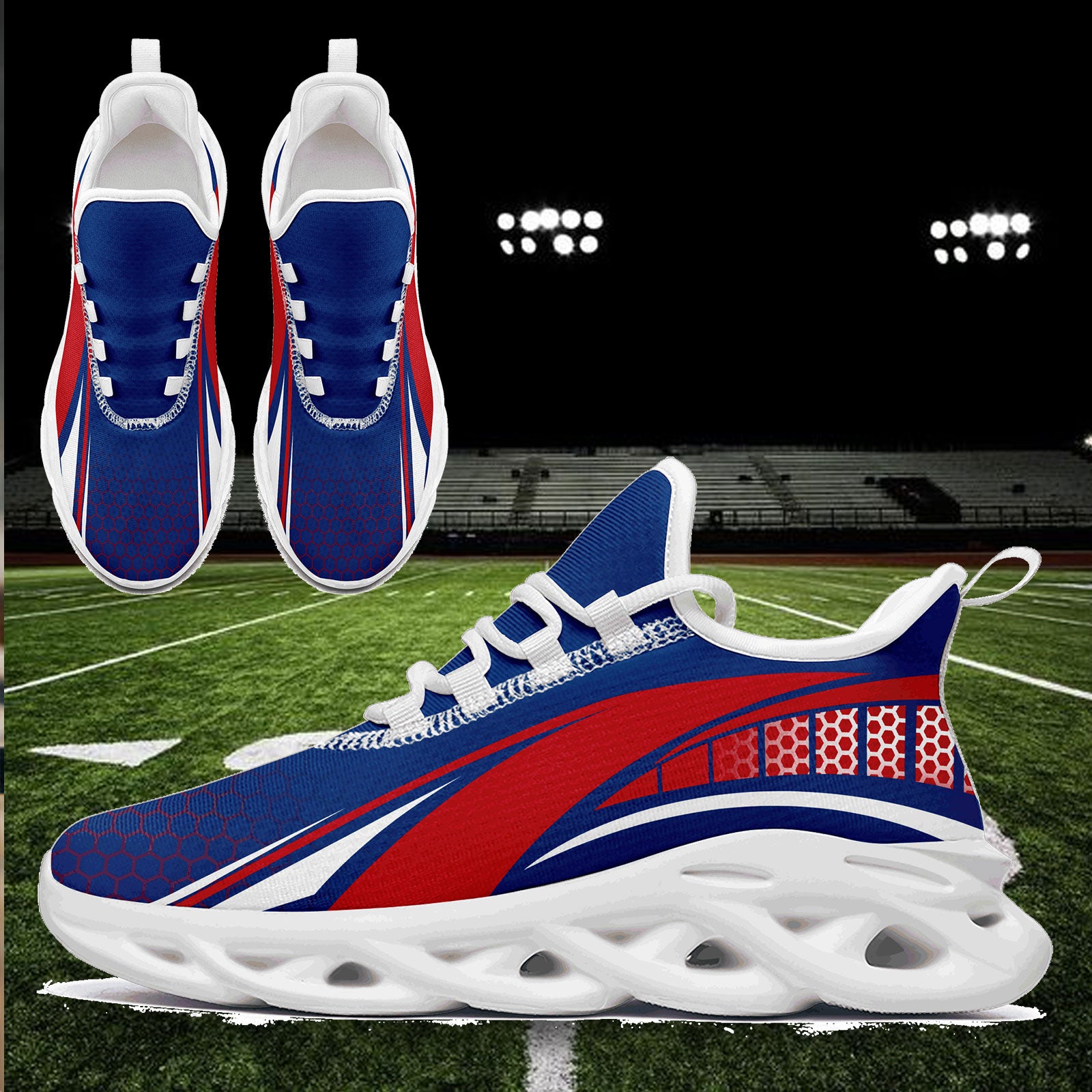 Custom Maxsoul Personalized Sneakers for Men & Women - Breathable Running Shoes FN003 E025022 Size 28 - Perfect for Gym Workouts, Jogging & Casual Wear